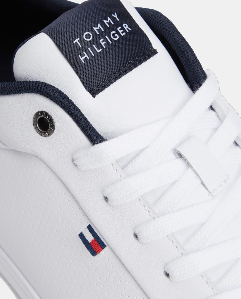 Zapatillas ultraligeras de hombre en color de Tommy Hilfiger - Blanco Blanco-4