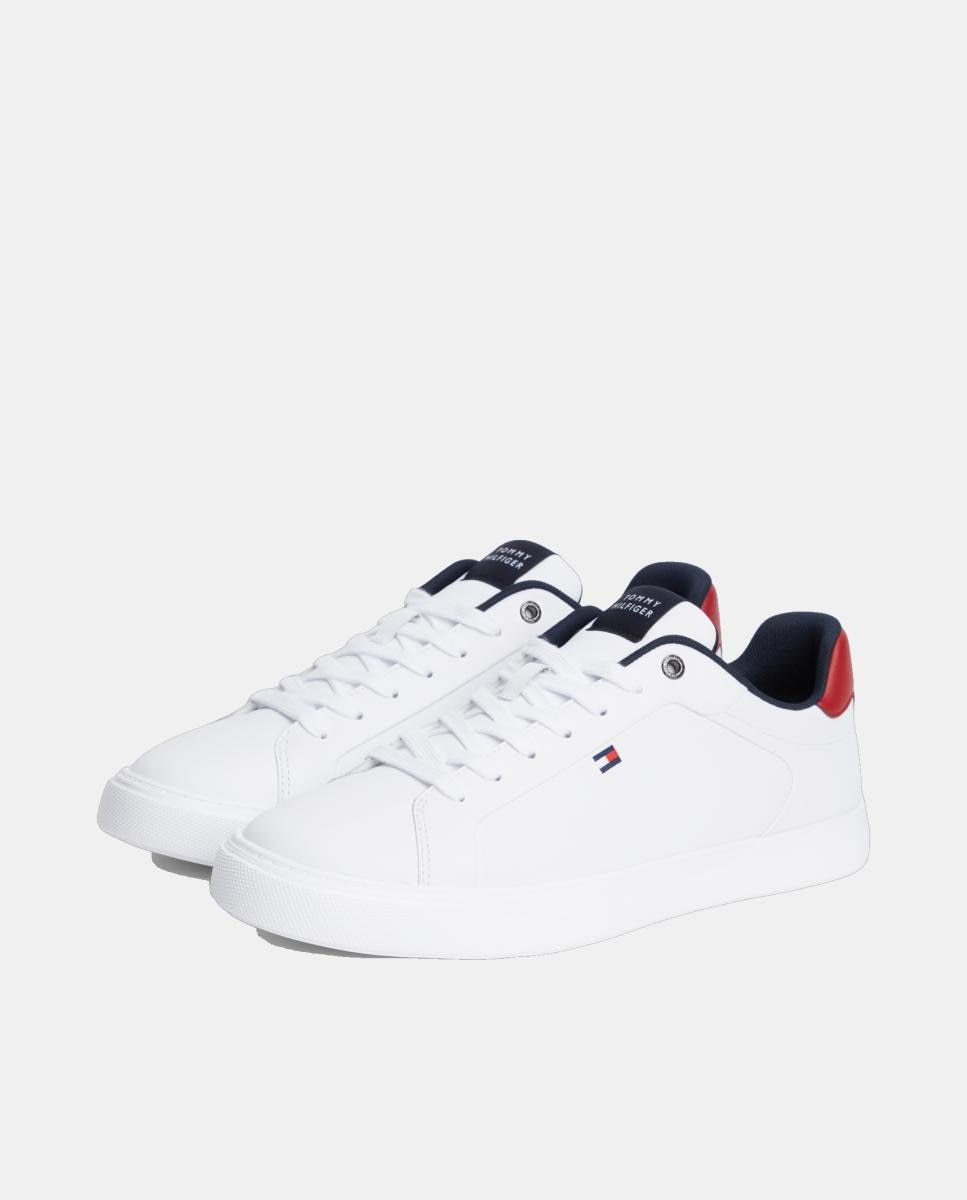 Zapatillas ultraligeras de hombre en color de Tommy Hilfiger - Blanco Blanco-6