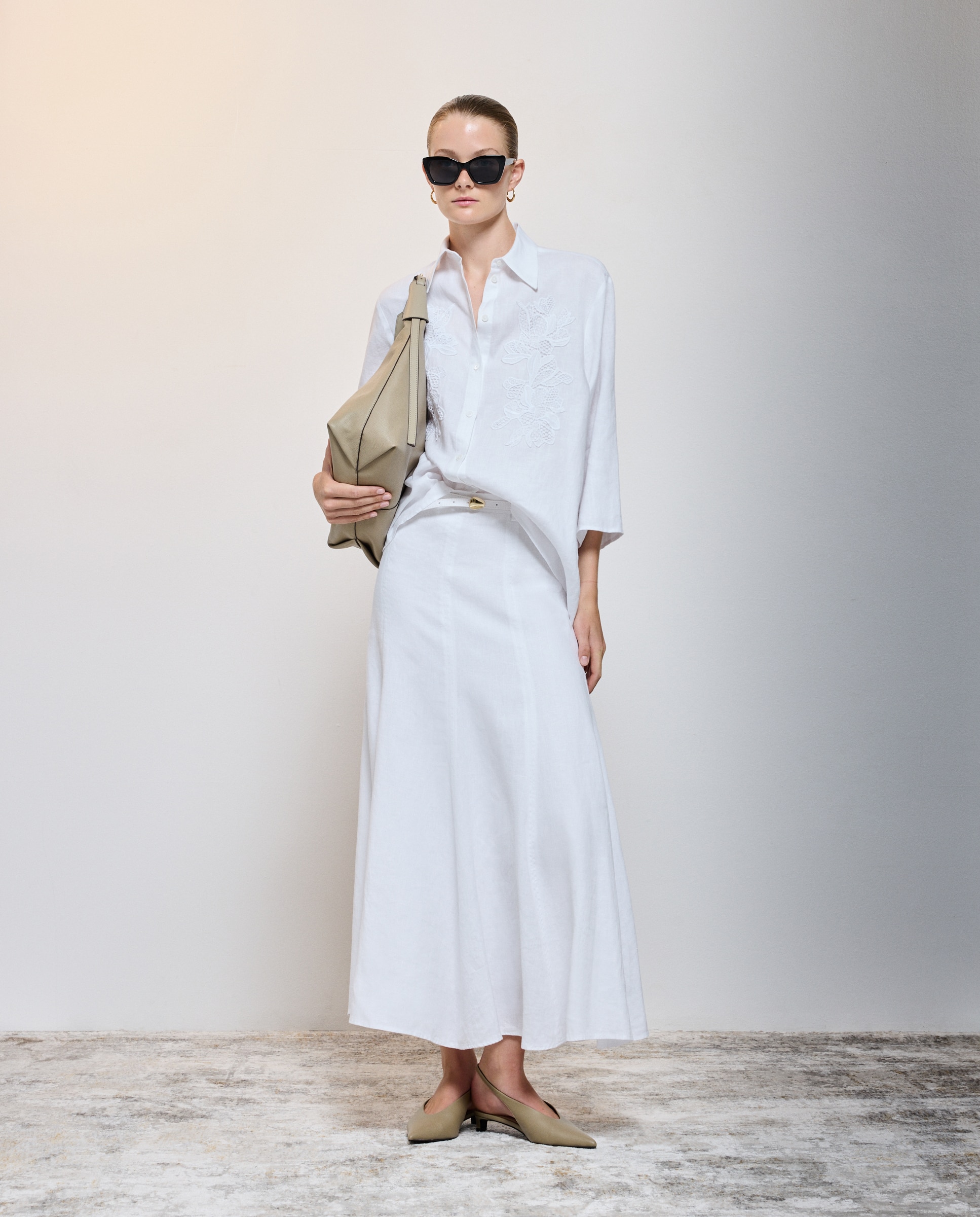 Saia Midi Lisa Branco-1