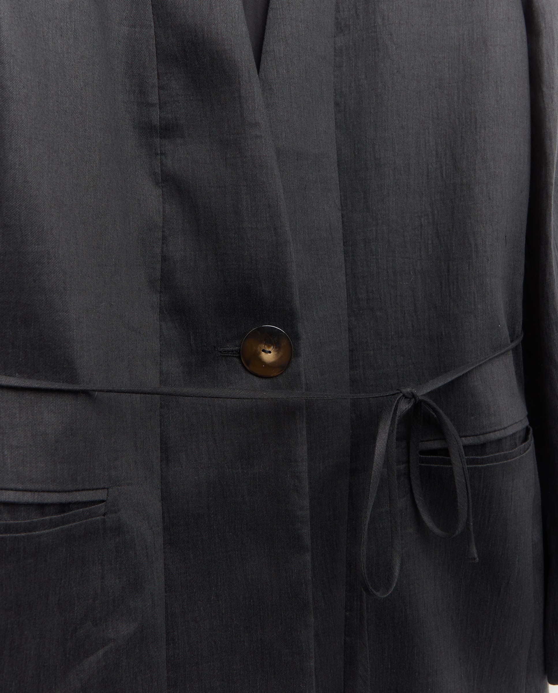 Blazer sem Lapela Preto-6