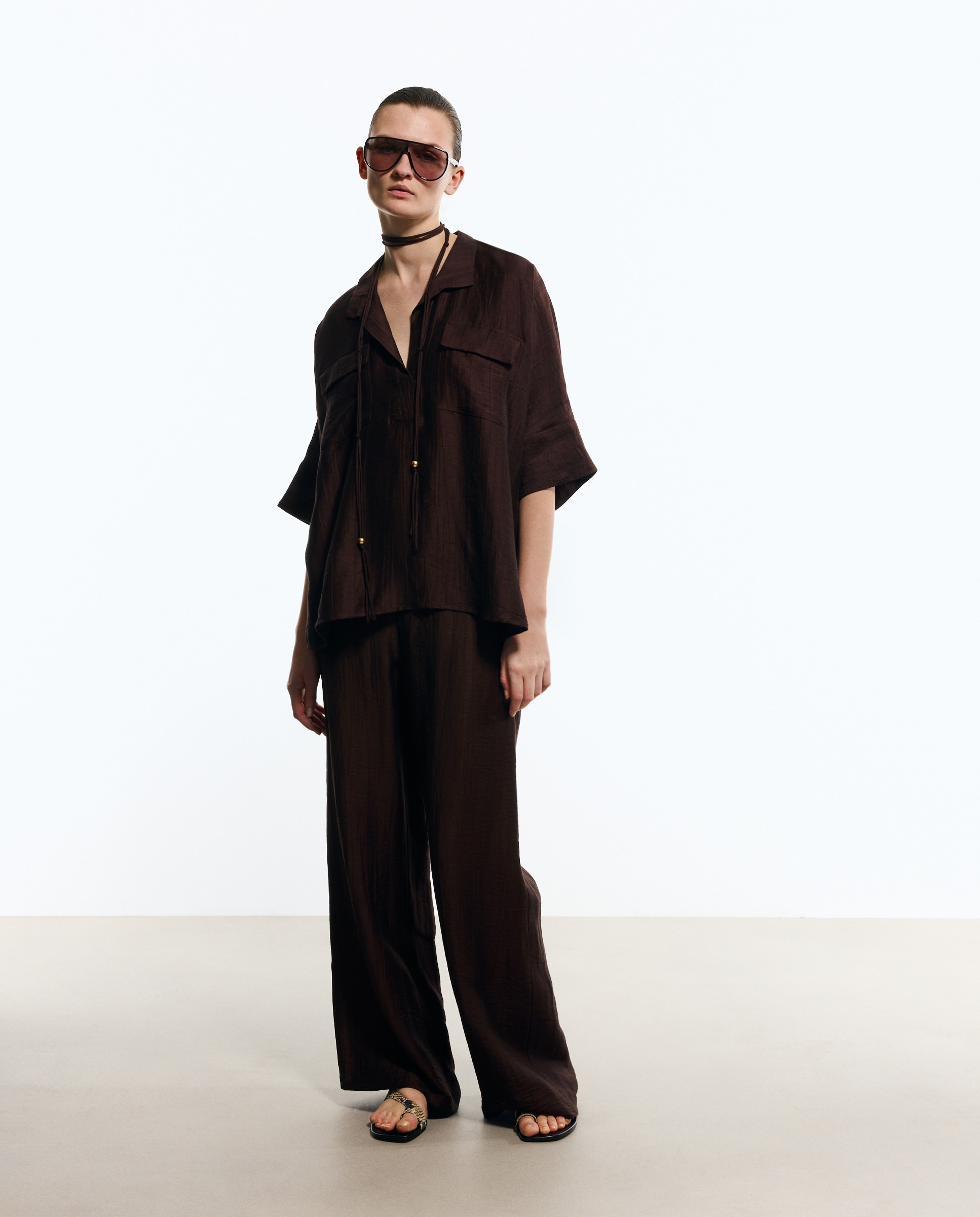 Woman Limited El Corte Inglés - Pantalón ancho de mujer.