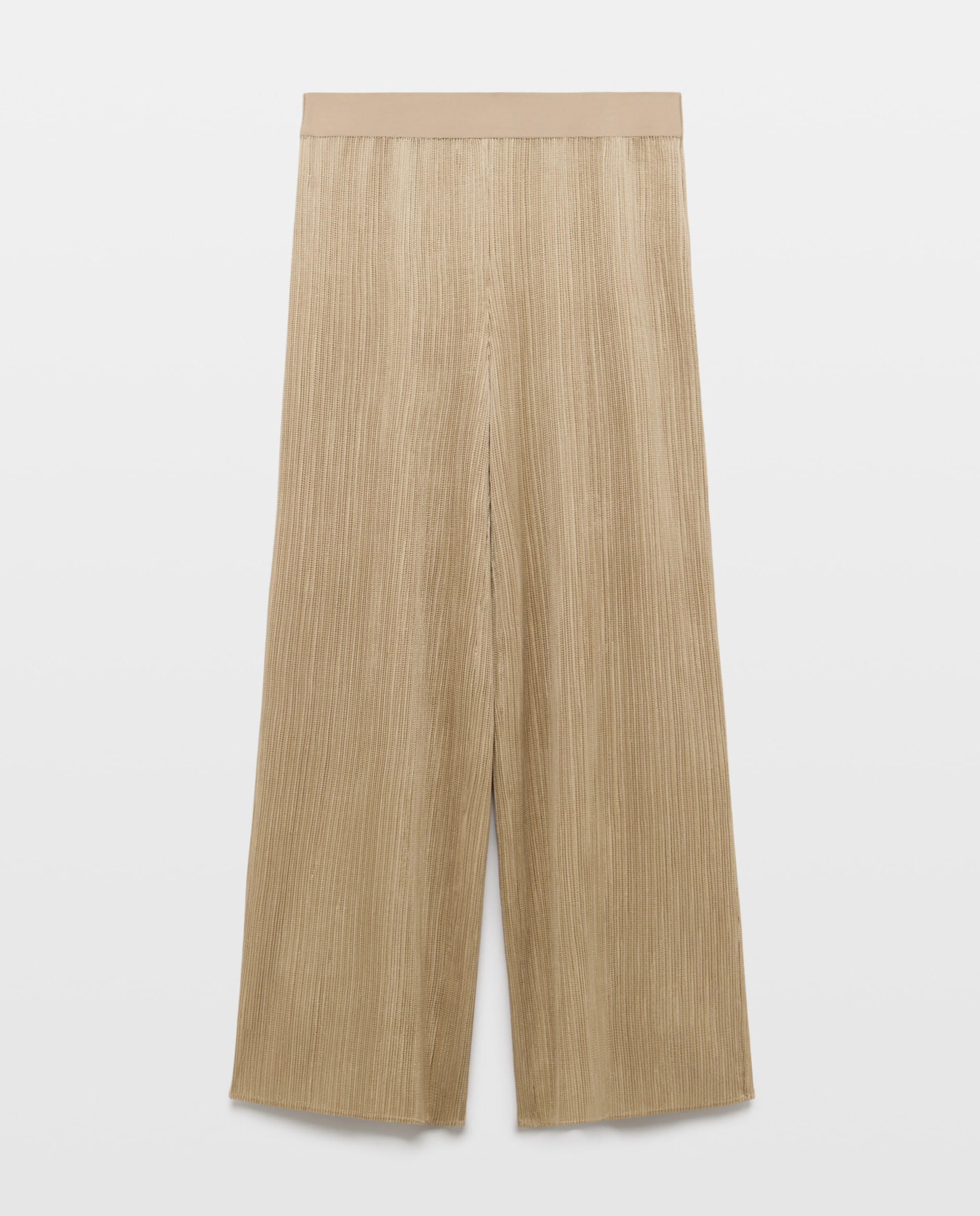 Pantalón de mujer ancho - Woman Limited El Corte Inglés - 390 Oro 390 Oro-4