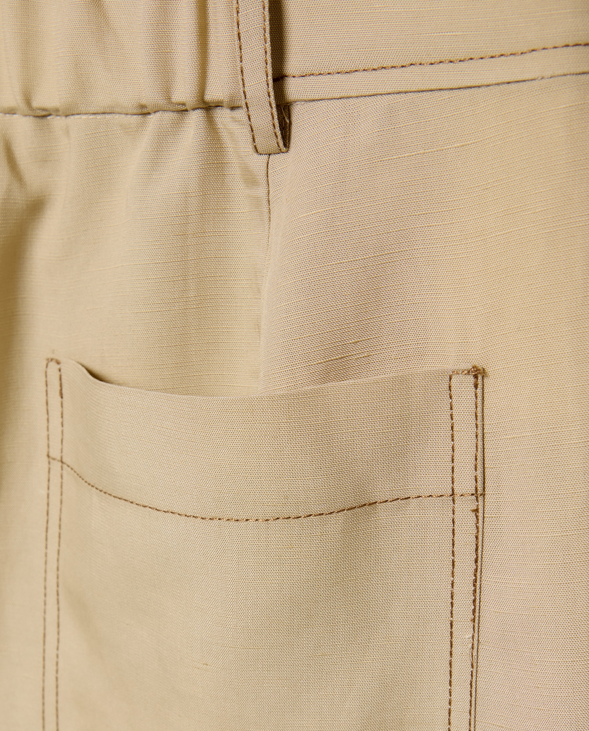 Pantalón de mujer semi de goma - Woman Limited El Corte Inglés - 850 Piedra 850 Piedra-5
