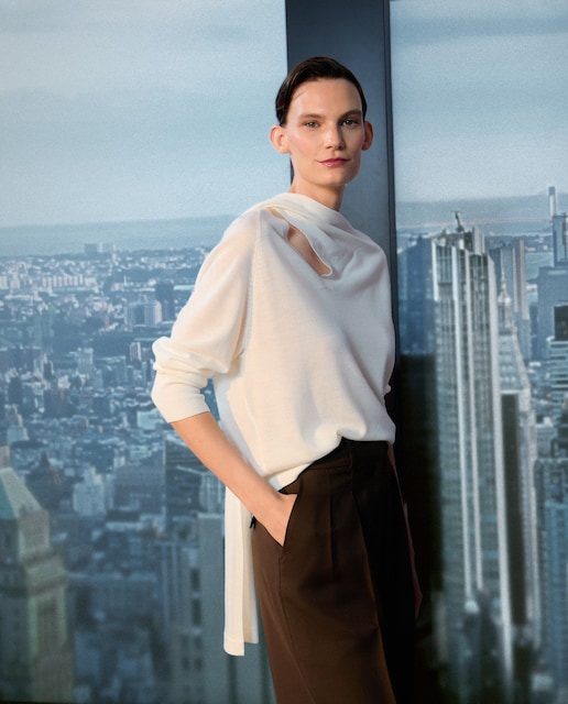 Imagem 0 de Camisola de Malha de Lã Merino Lisa