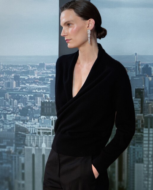 Imagem 0 de Camisola de Malha de Caxemira com Coração