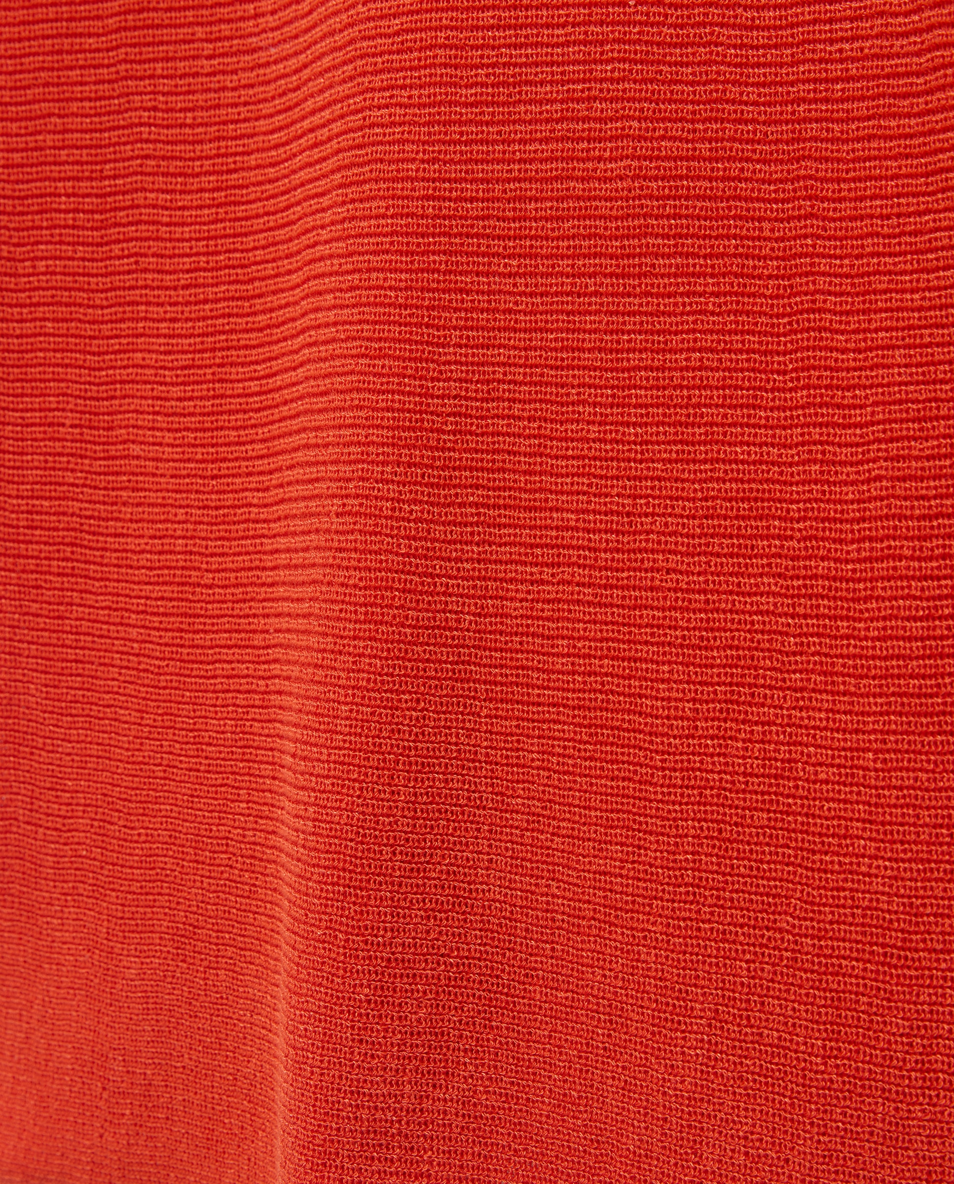 Camisola de Malha com Decote à Barco e Manga Japonesa 660 Laranja-6