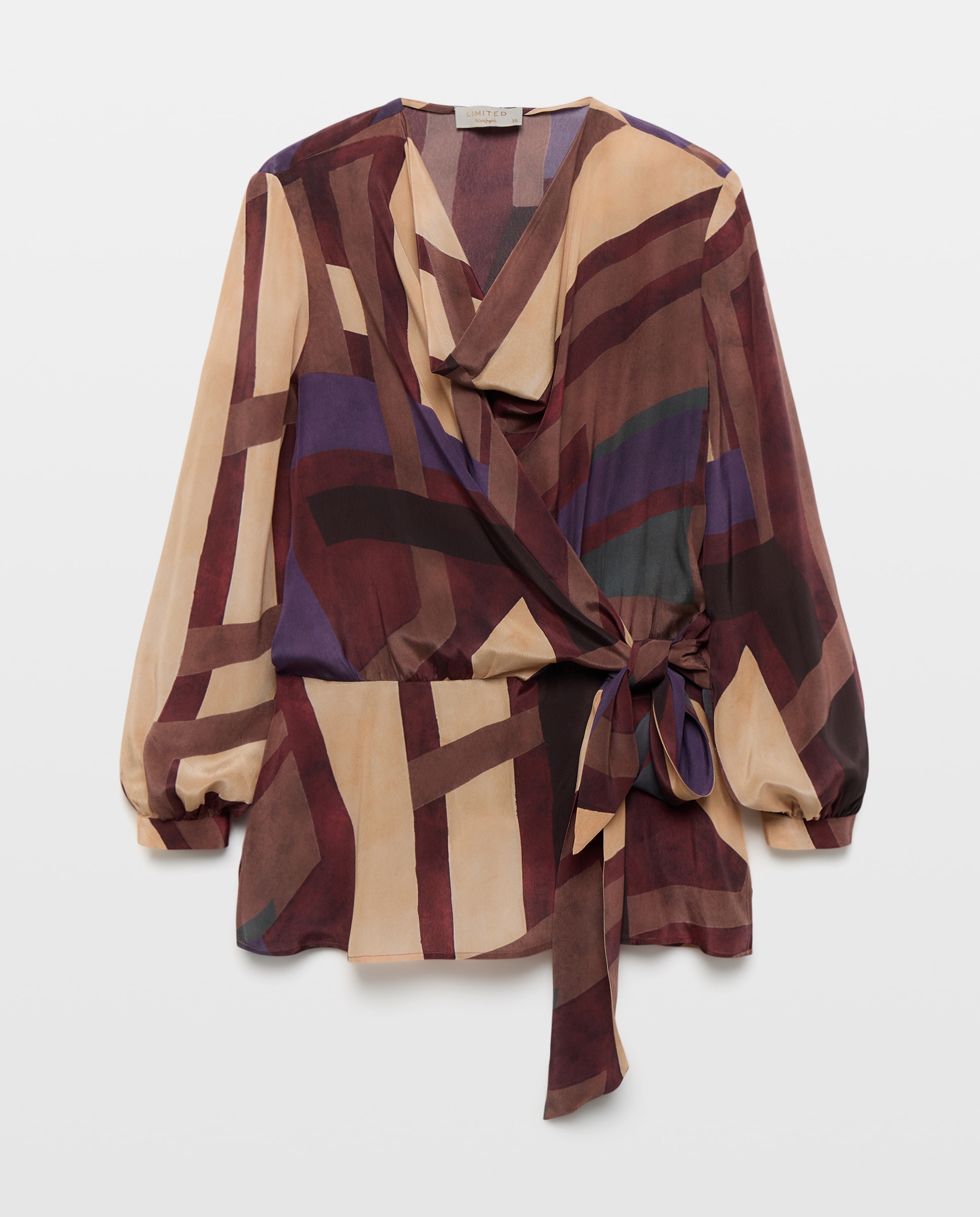 Imagem 0 de Blusa com Estampado Geométrico