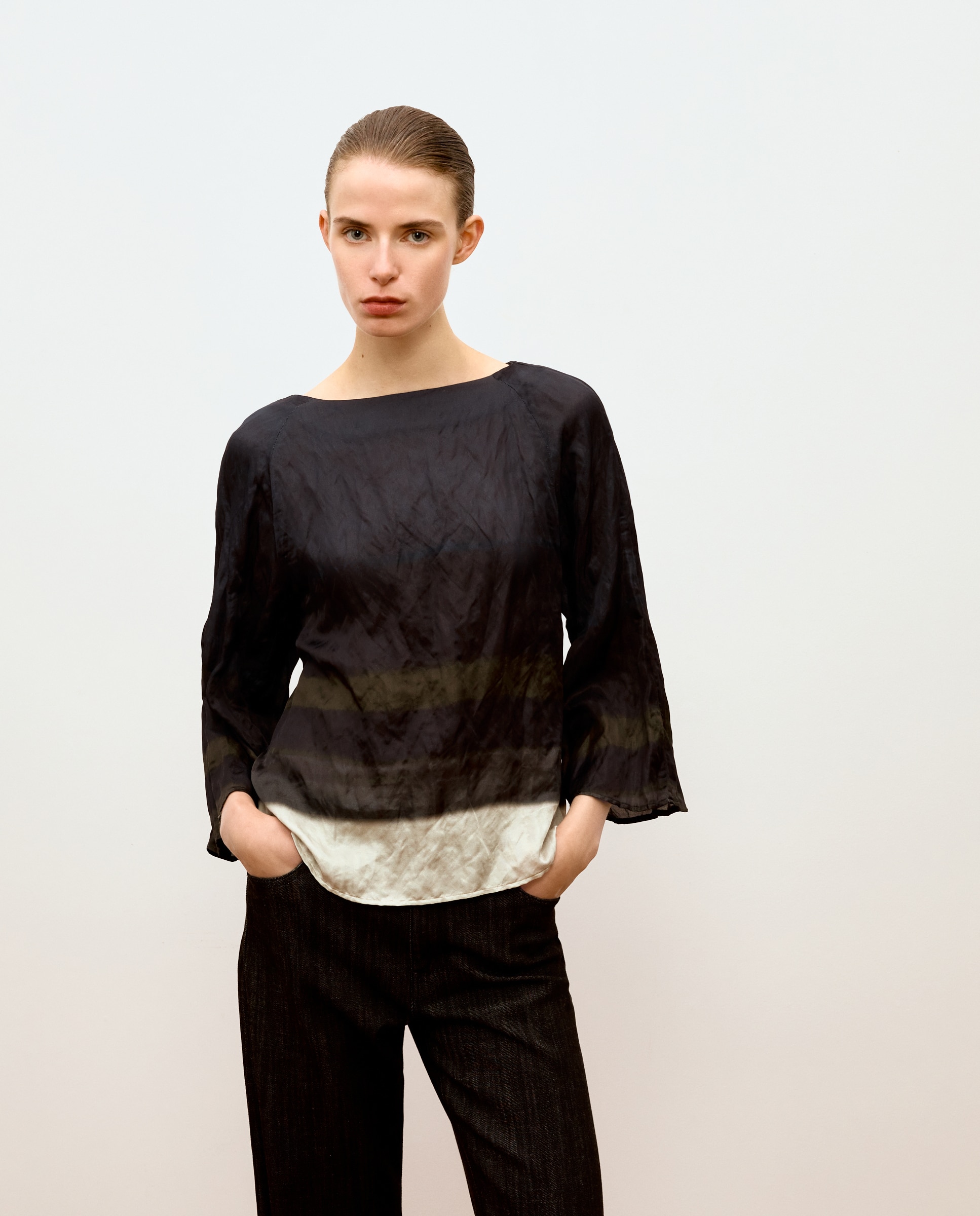 Top de mujer estampado geométrico - Woman Limited El Corte Inglés - Azul Azul-2