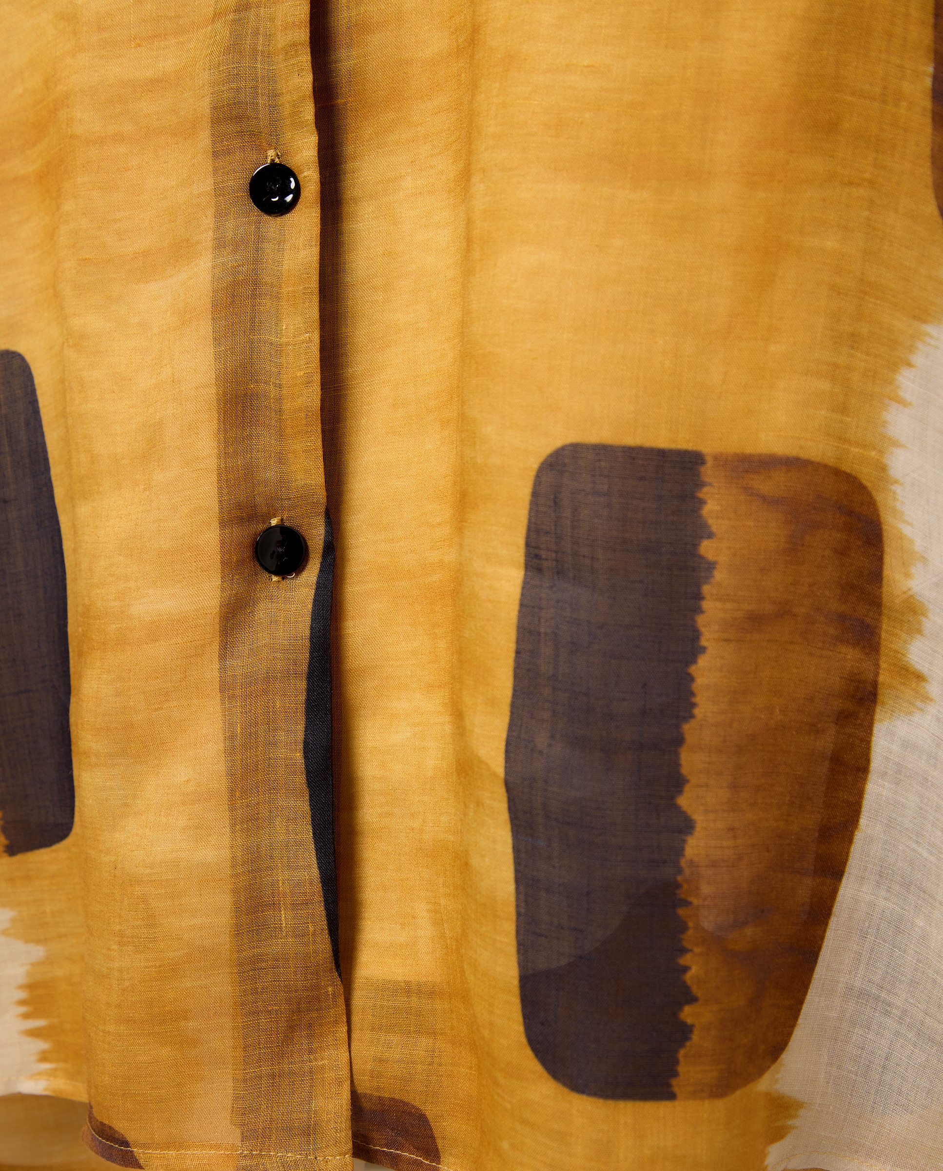 Blusa com Manga 3/4 Amarelo-6