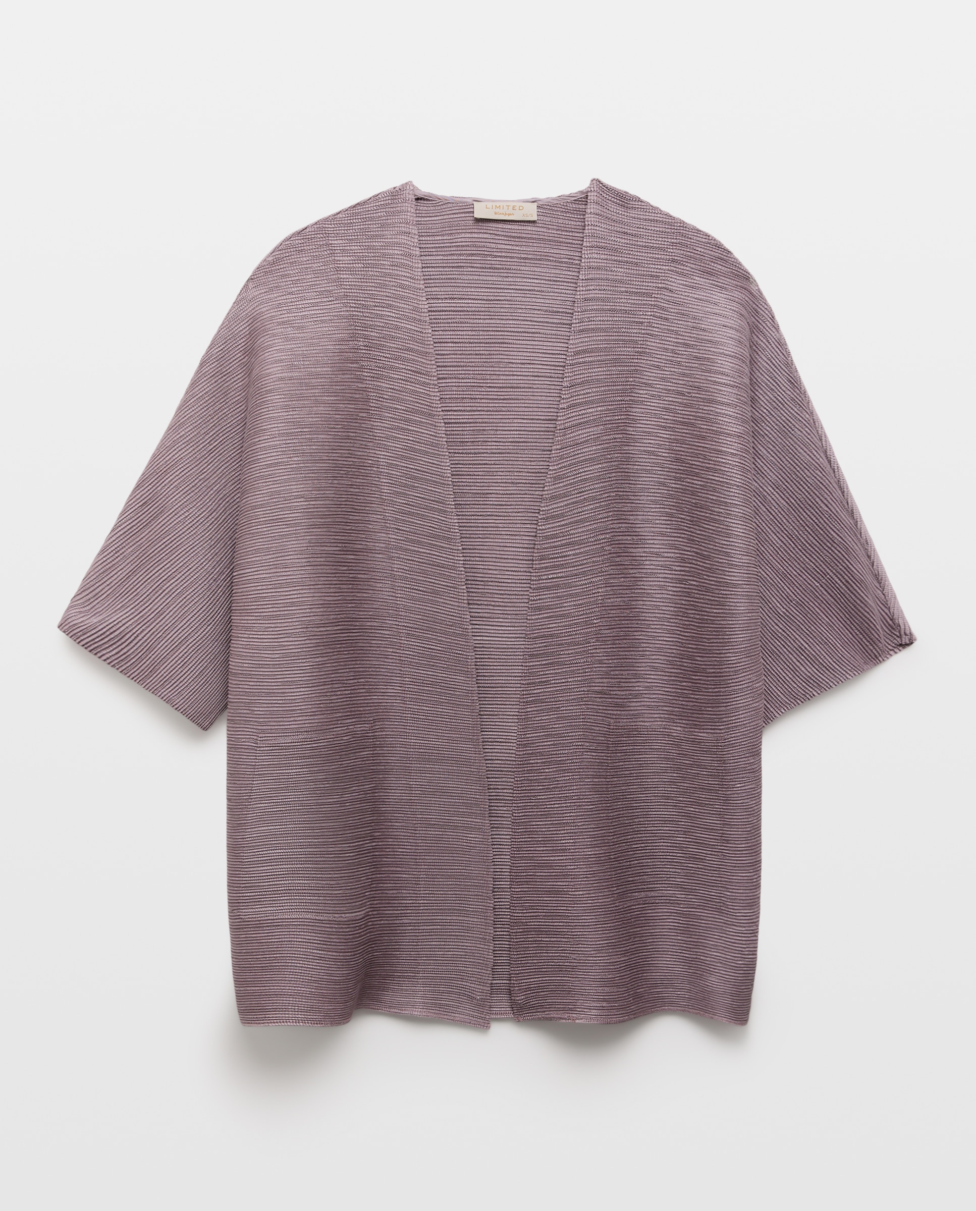 Kimono Plissado Roxo-5