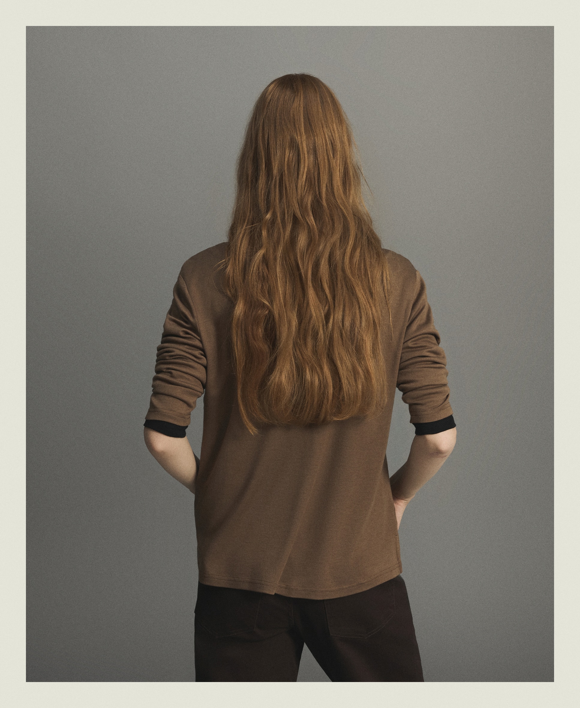 Imagen 3 de Camiseta de mujer con manga larga y tejido combinado - Woman Limited El Corte Inglés - Visón claro Visón claro
