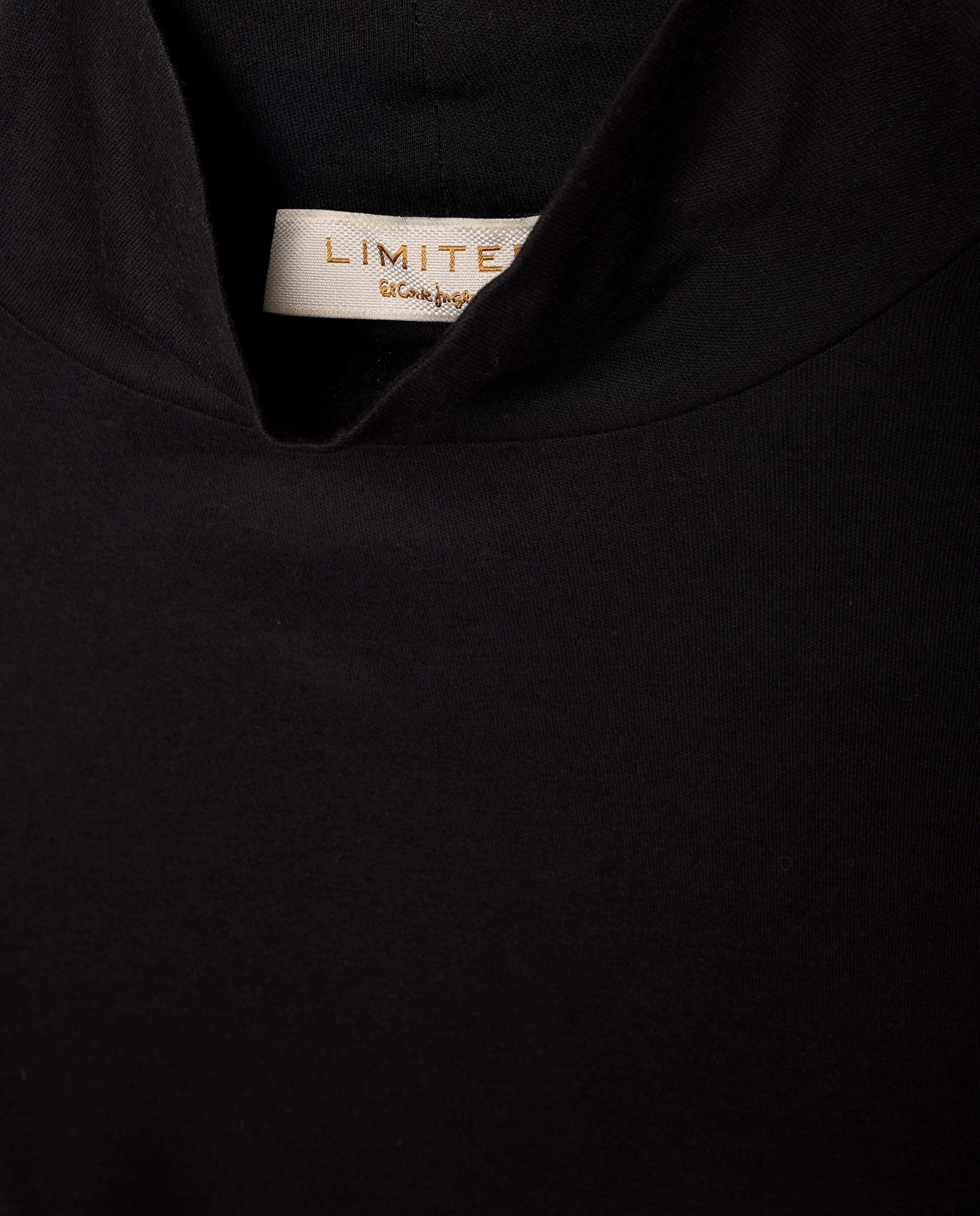 Camiseta de mujer manga larga y cuello vuelto - Woman Limited El Corte Inglés - Negro Negro-5