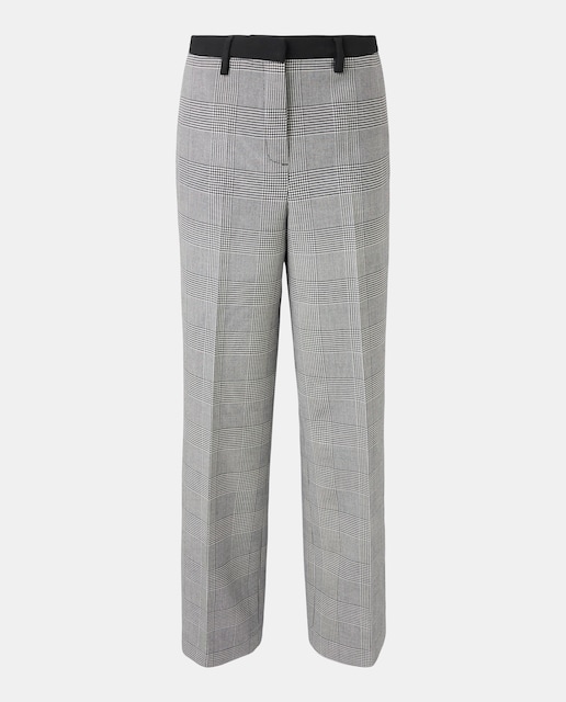Imagen 0 de Pantalón ancho de mujer cuadros