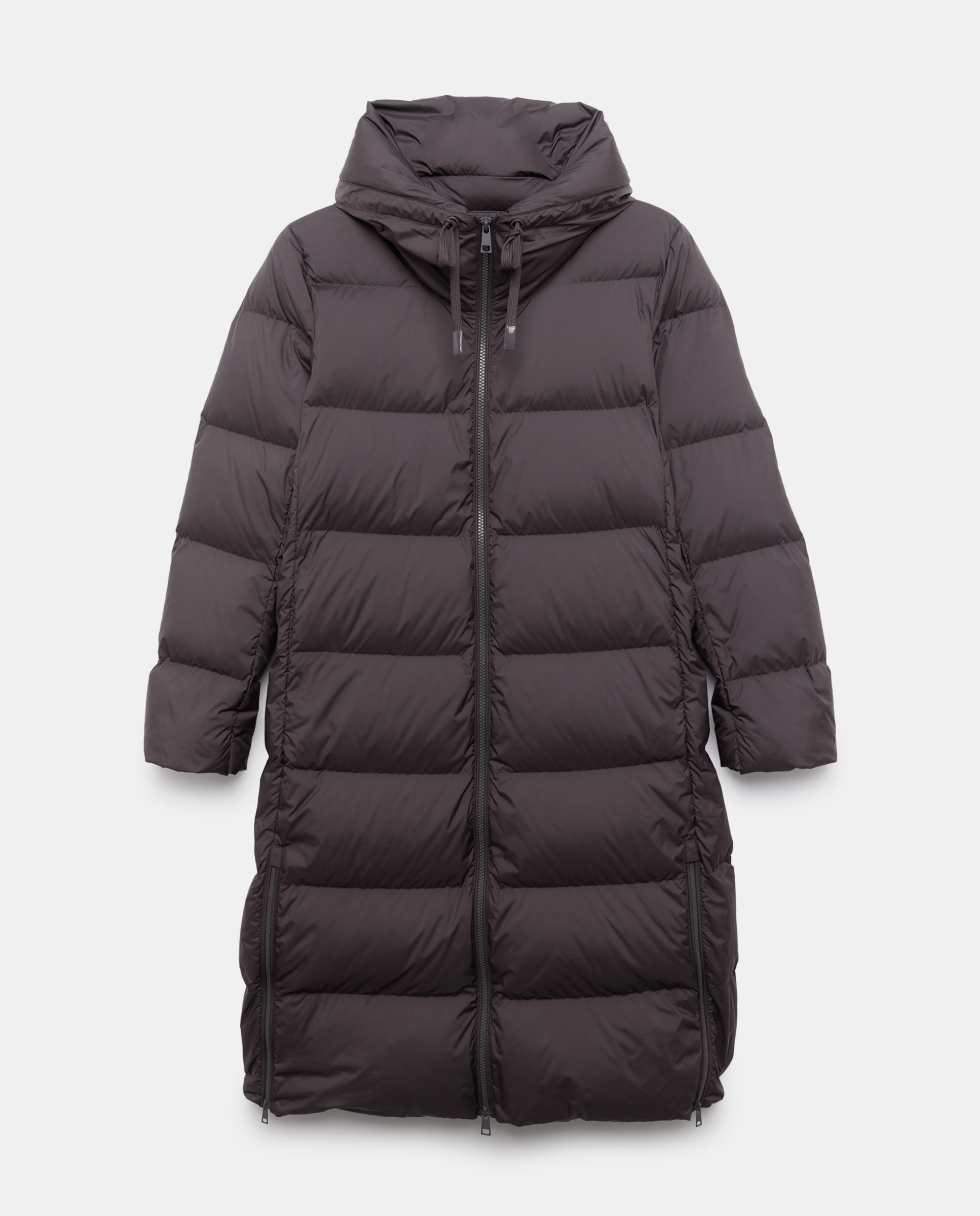 Sobretudo acolchoado de mulher Cinzento-5