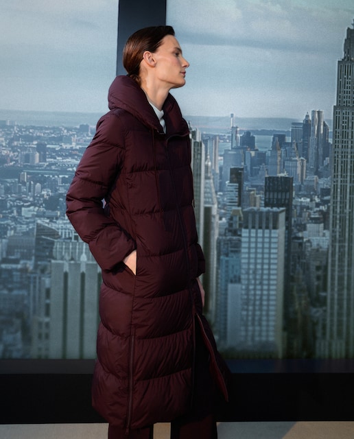 Imagen 0 de Abrigo de mujer acolchado