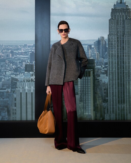 Imagem 0 de Casacão Curto Estampado