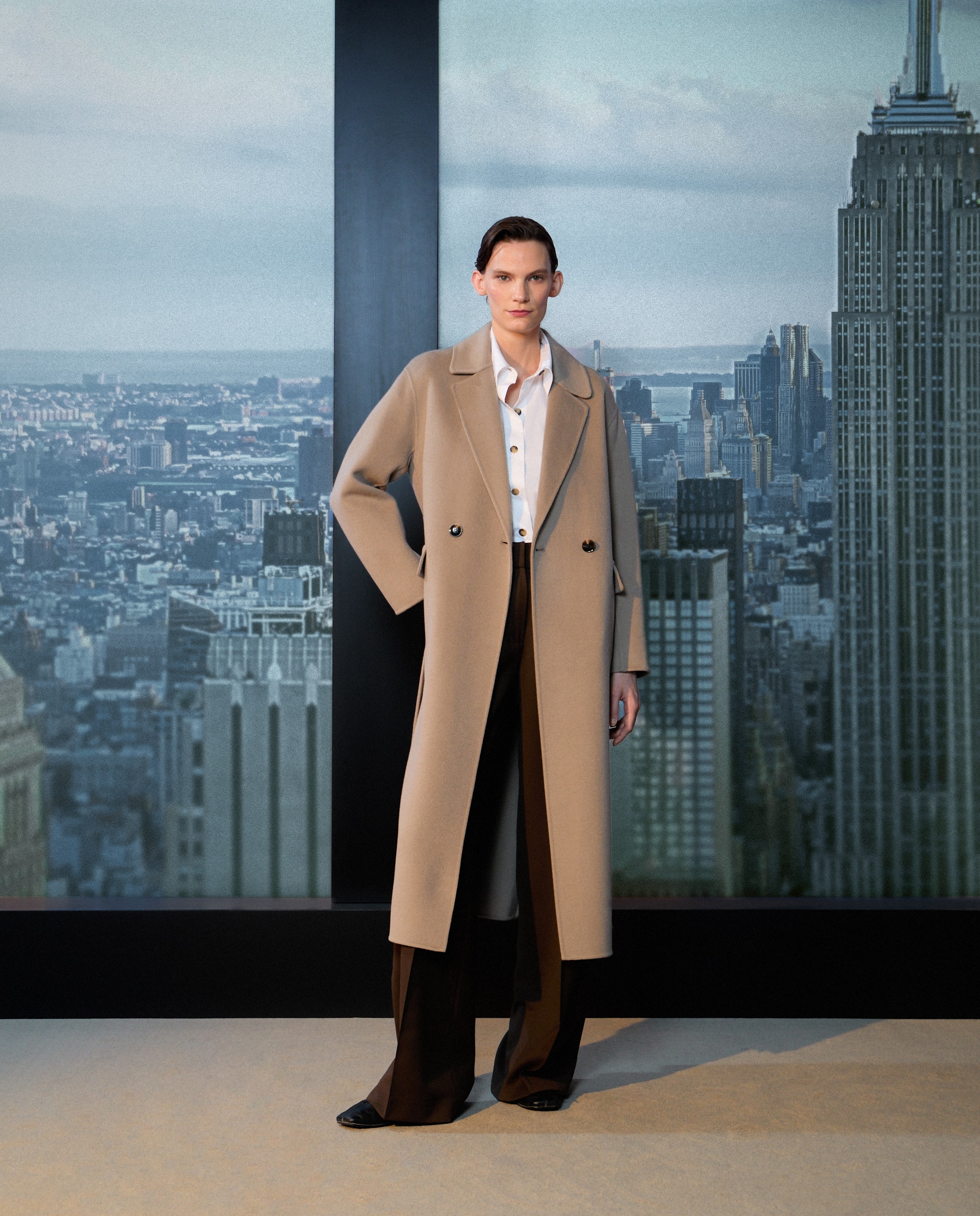 Imagem 0 de Sobretudo de Pano Liso