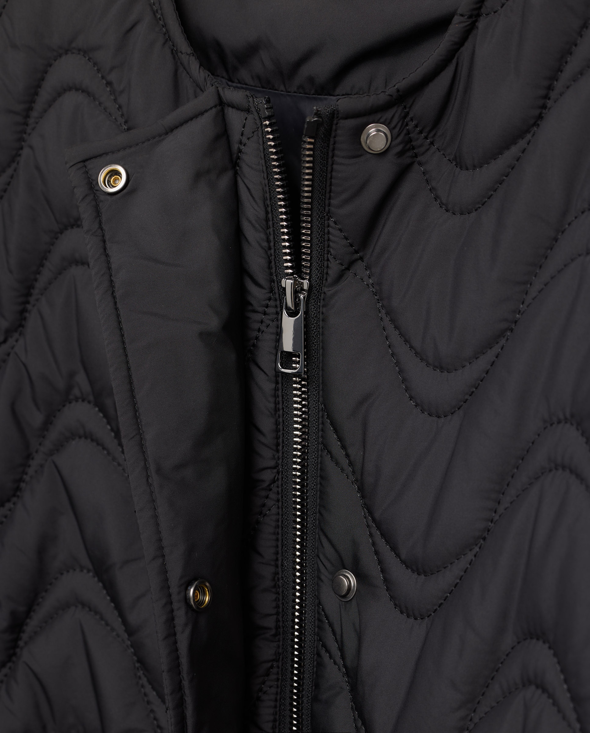 Chaquetón corto liso de mujer - Woman Limited El Corte Inglés - Negro Negro-6