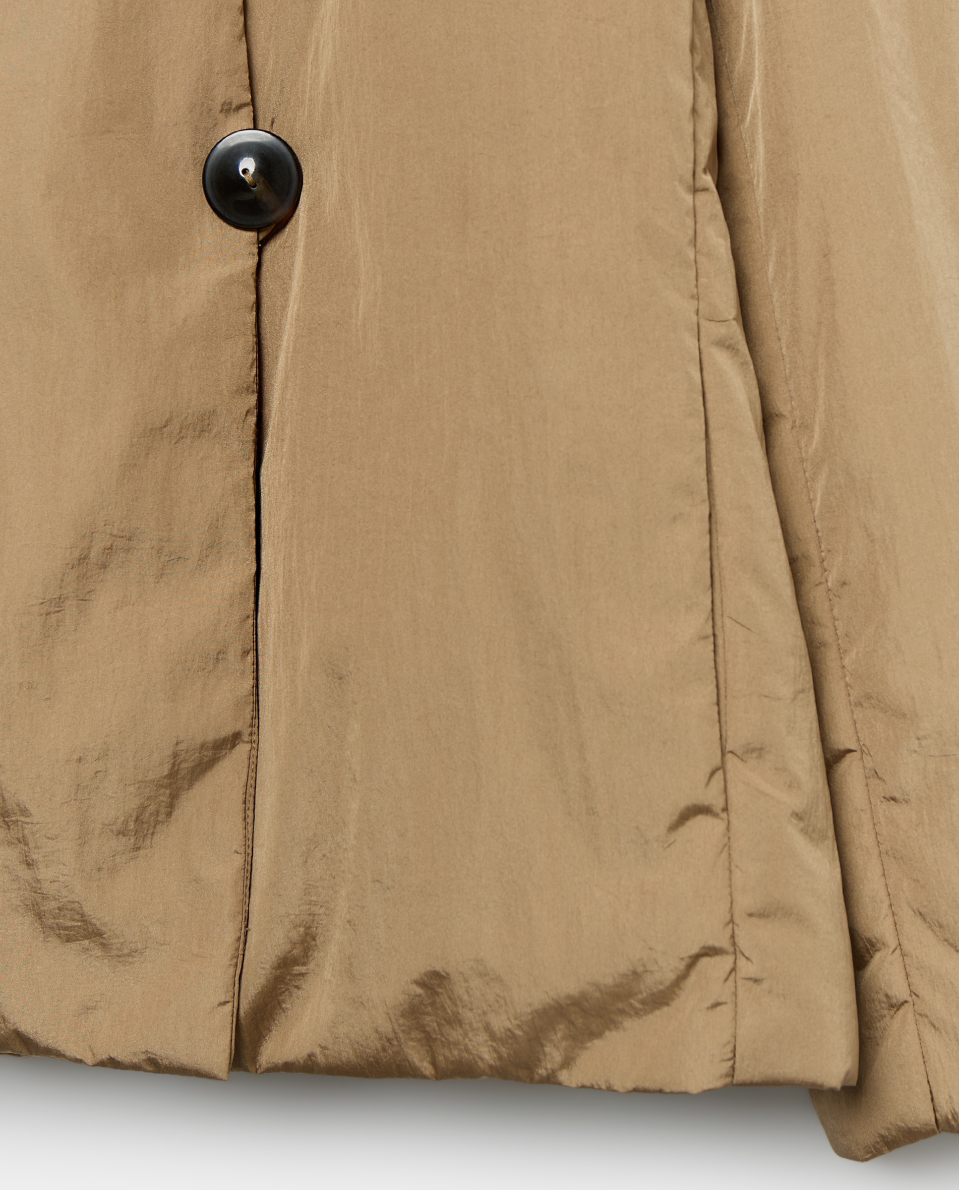 Chaquetón corto liso de mujer - Woman Limited El Corte Inglés - 390 Oro 390 Oro-7