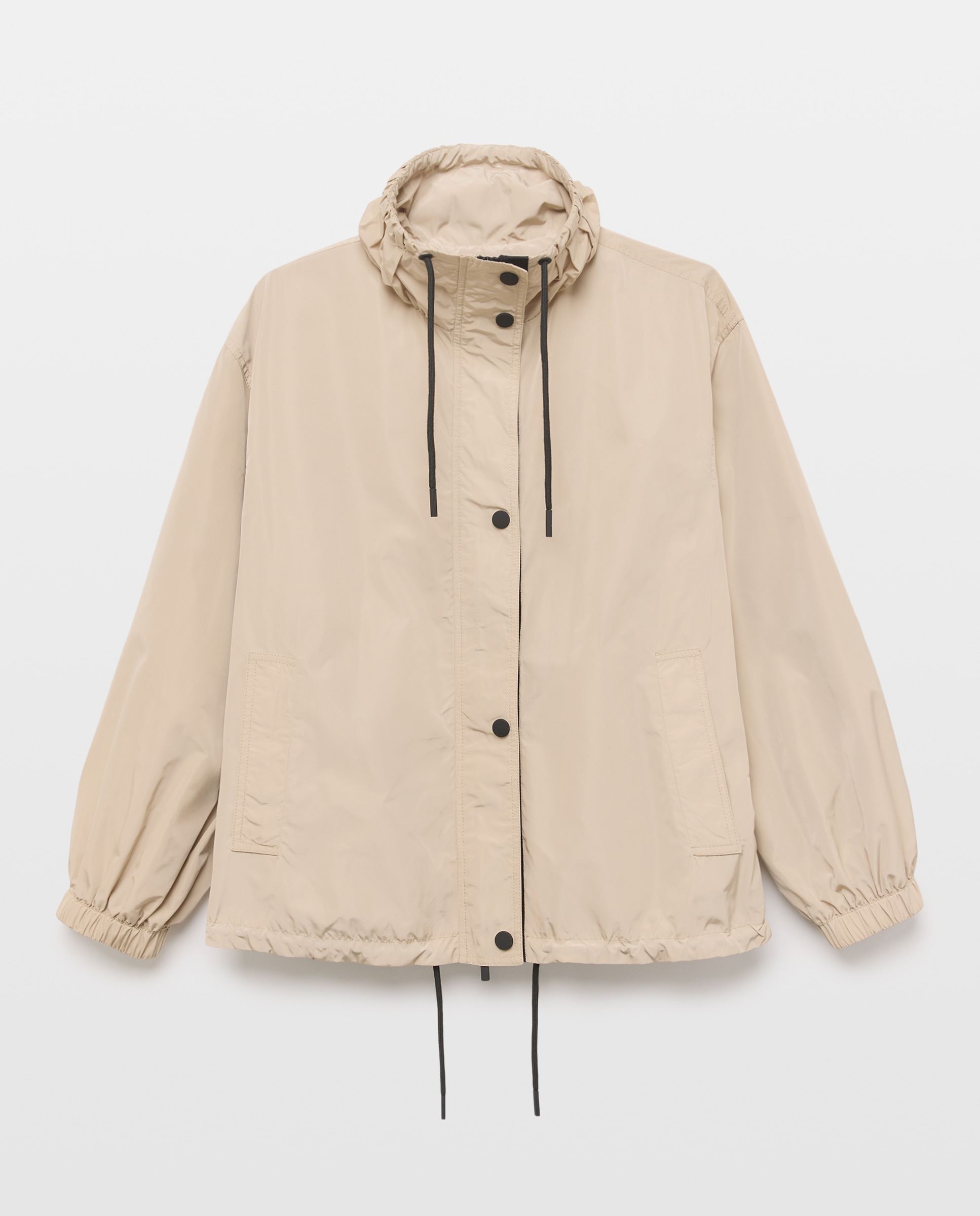 Parka Curta para a Chuva 520 Caqui-5