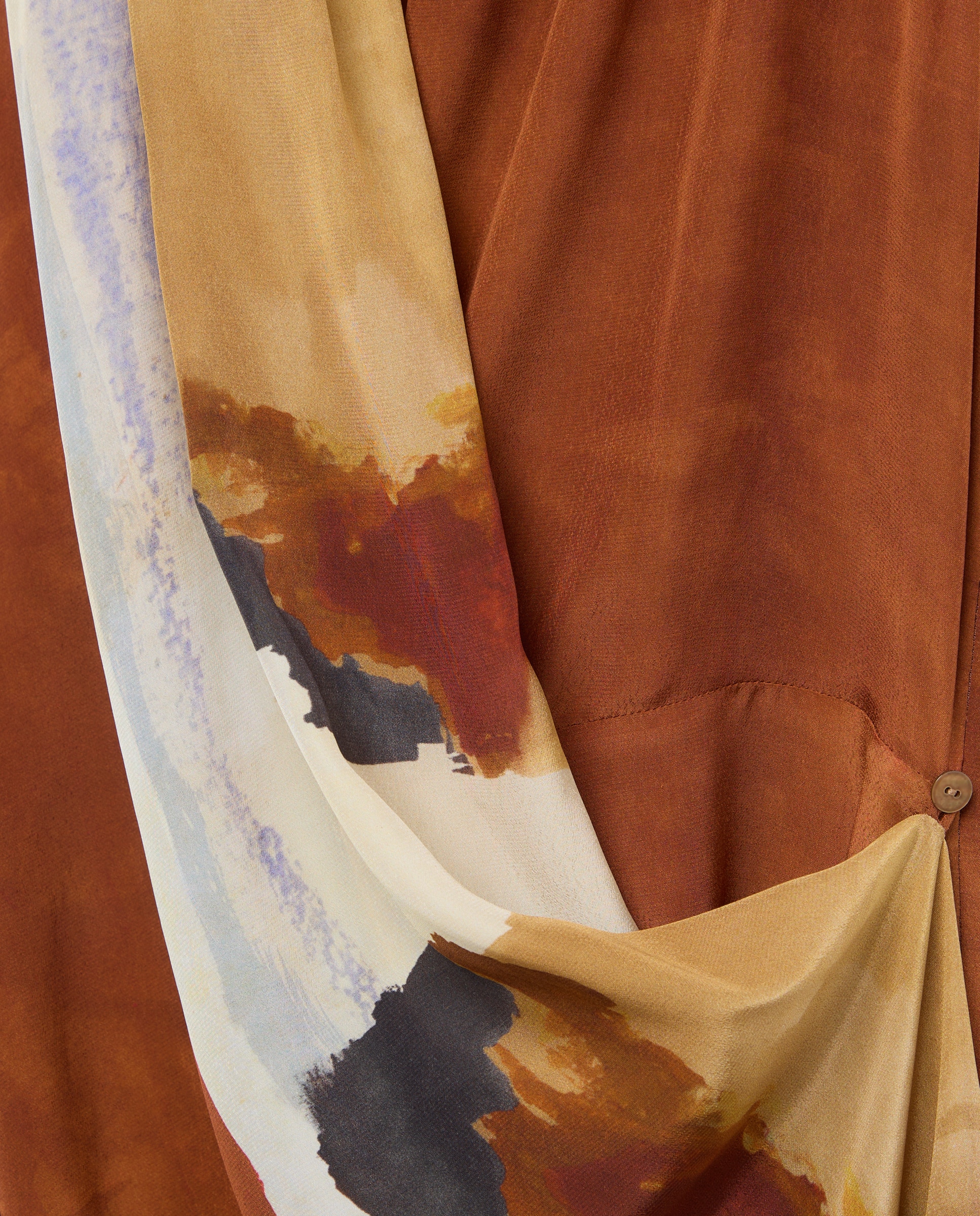 Vestido sem mangas estampado Vermelho-6