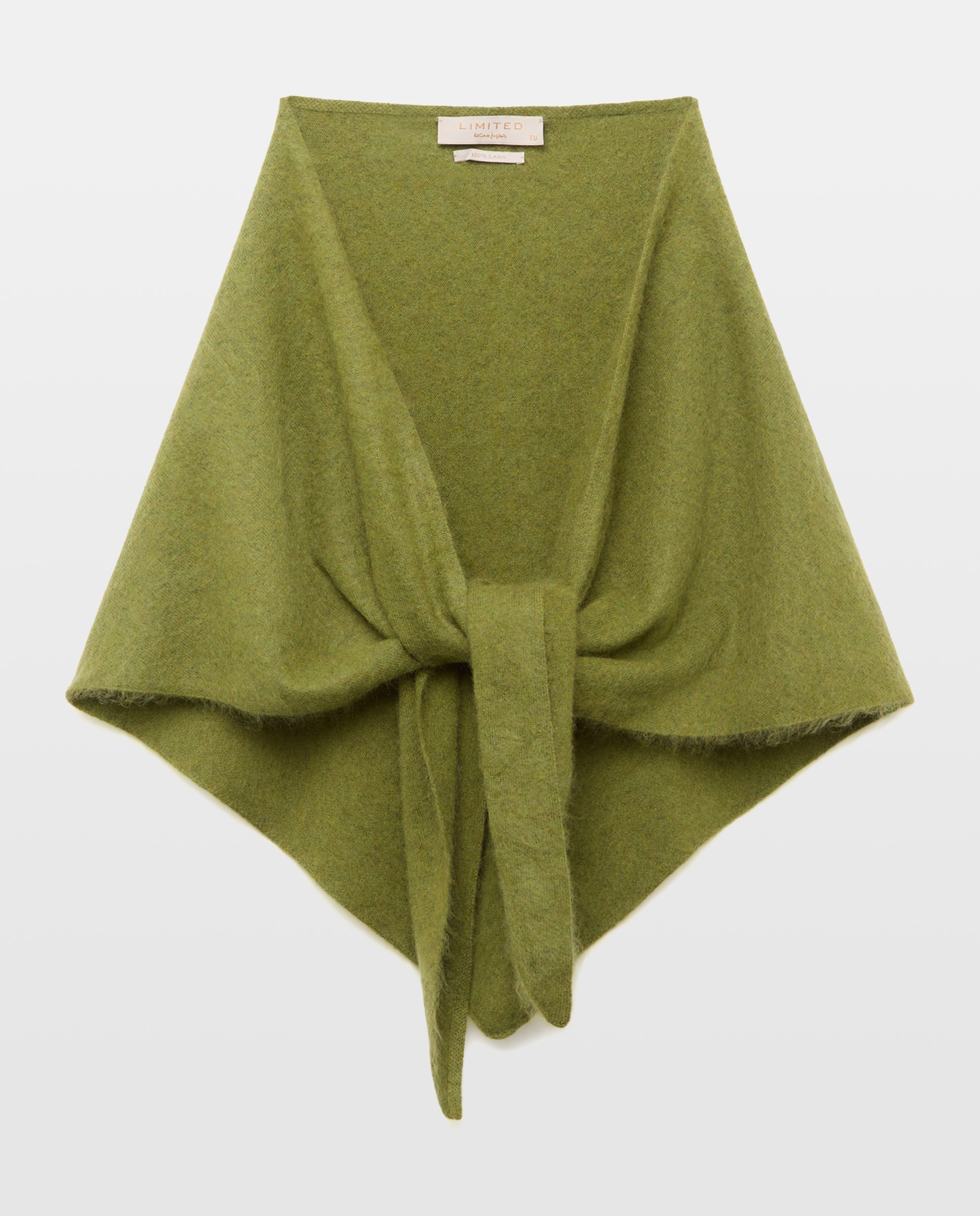 Pañuelo de mujer de cashmere - Woman Limited El Corte Inglés - Verde Verde-2