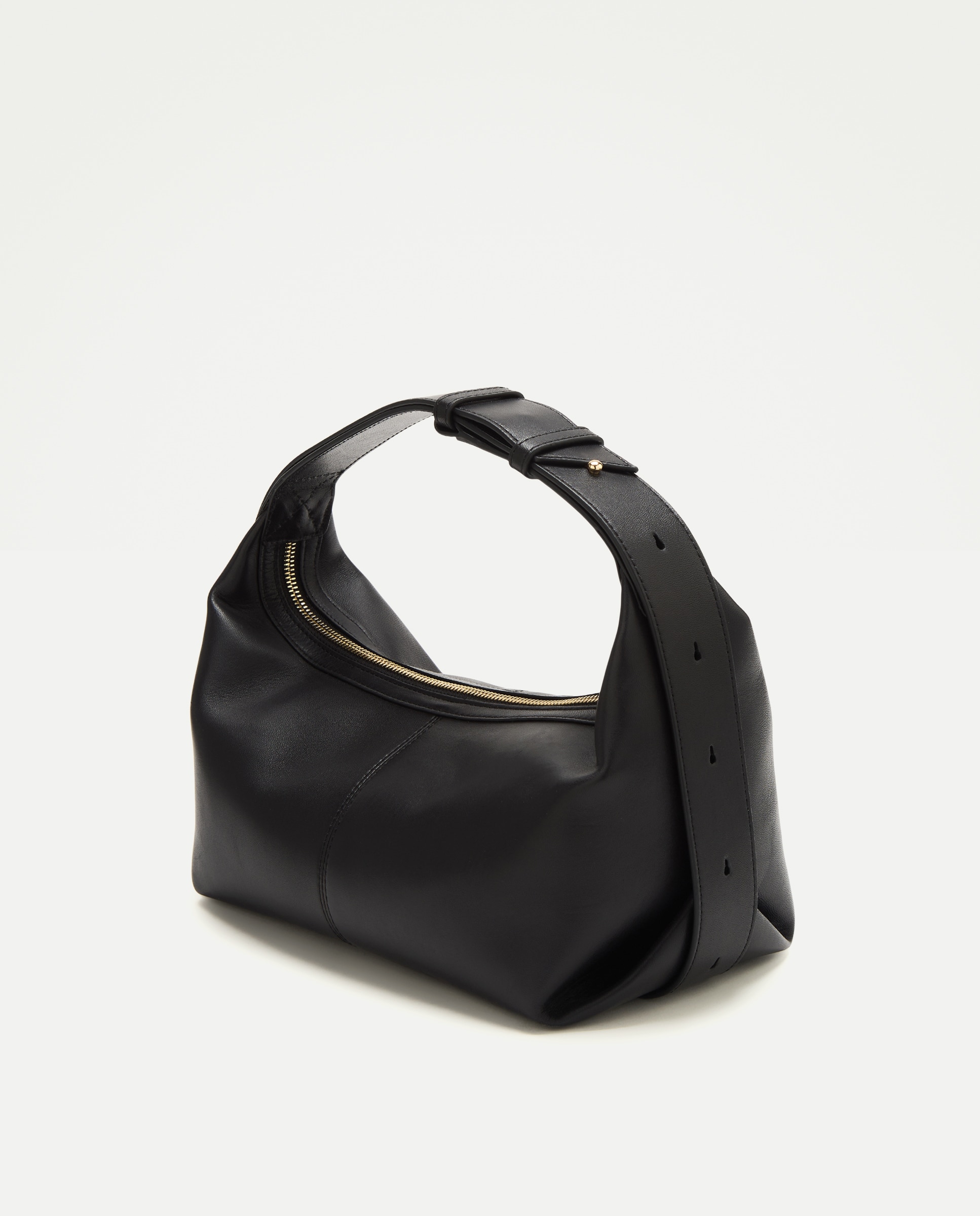 Mala a Tiracolo em Pele Preto-2