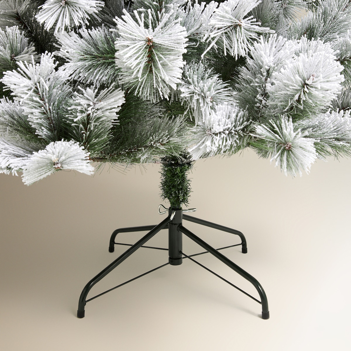 Árbol de suelo nevado Cervinia Navidad El Corte Inglés Blanco-4