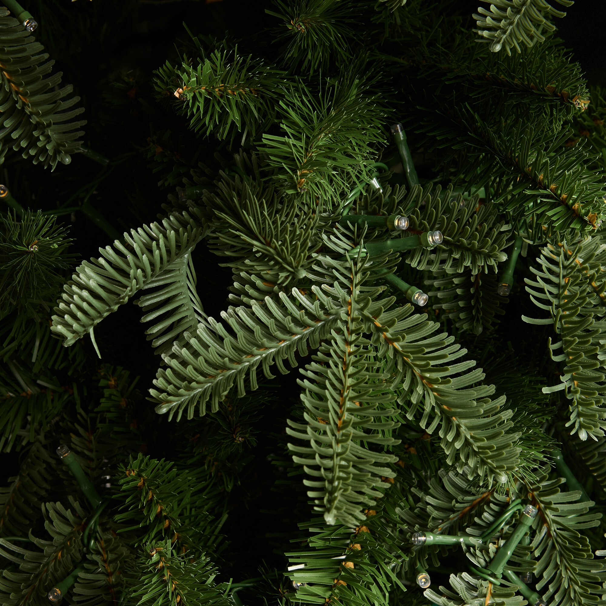 Árbol de suelo con luces LED Bausén Navidad - Verde 150 cm Verde-4