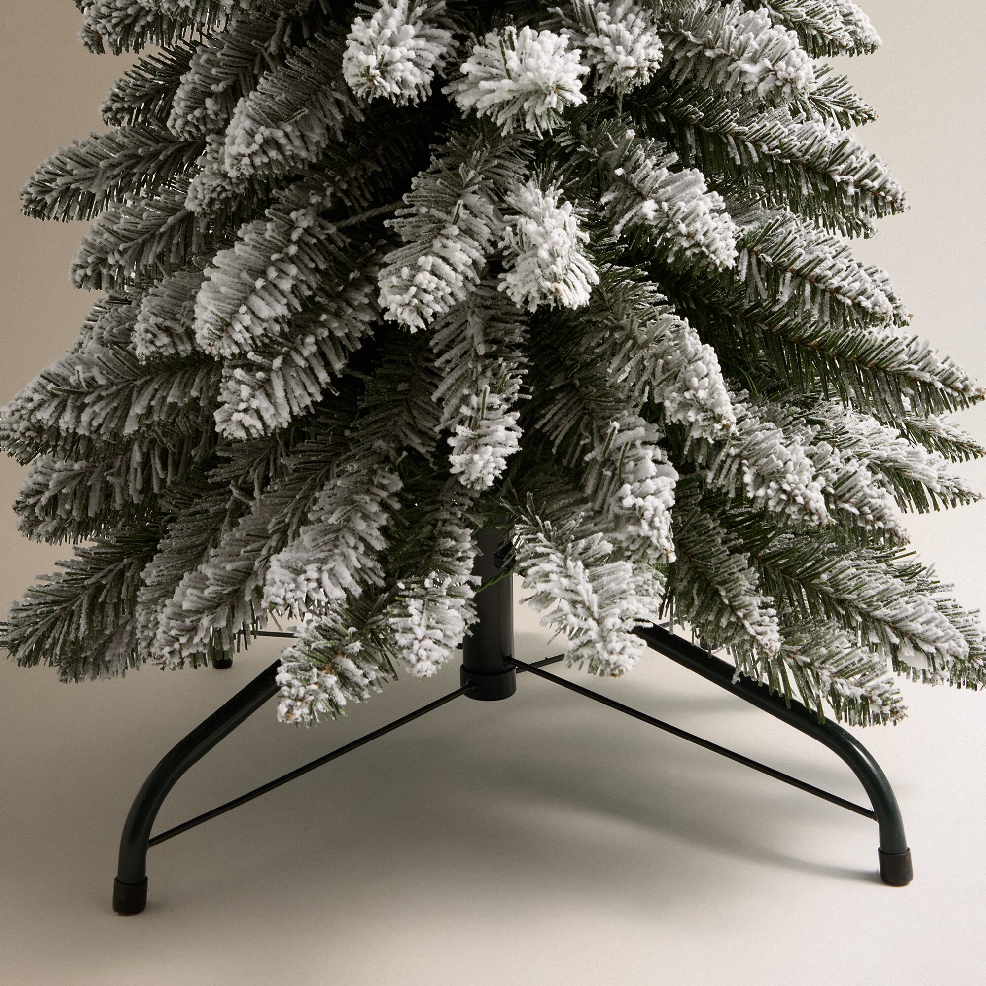 Árbol de suelo Slim Salla con luz LED Navidad El Corte Inglés - Blanco 180 cm Blanco-4