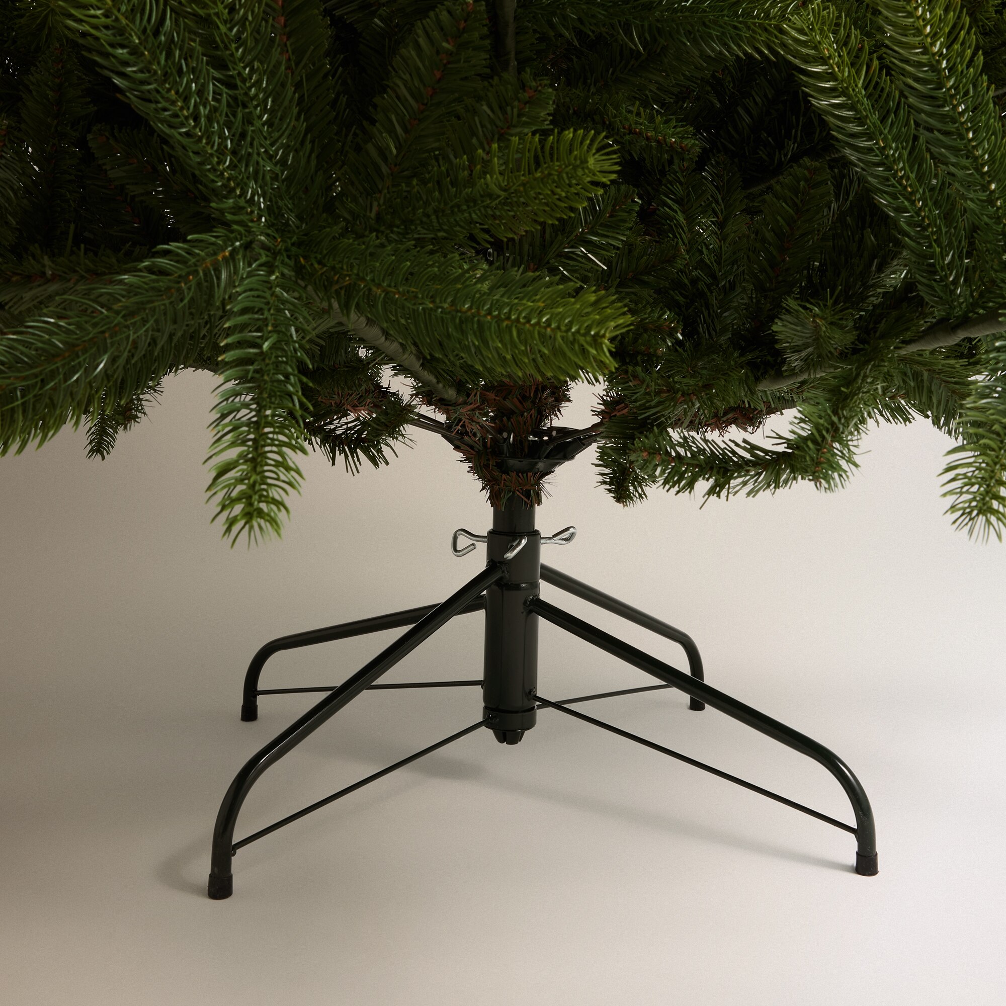 Árbol de suelo ramas gruesas Samoens Navidad - Verde 210 cm Verde-4