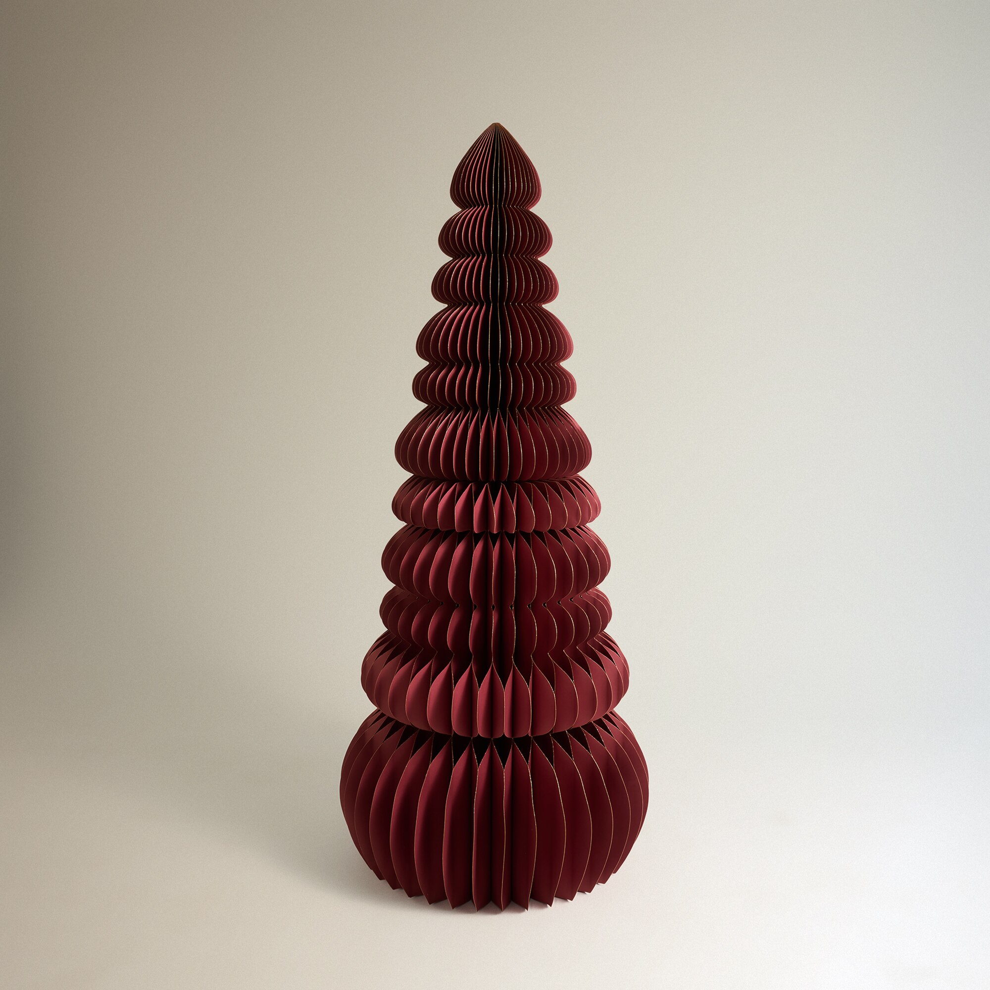 Árbol de suelo Papel HoneyComb Navidad El Corte Inglés - Verde oscuro Verde oscuro-2