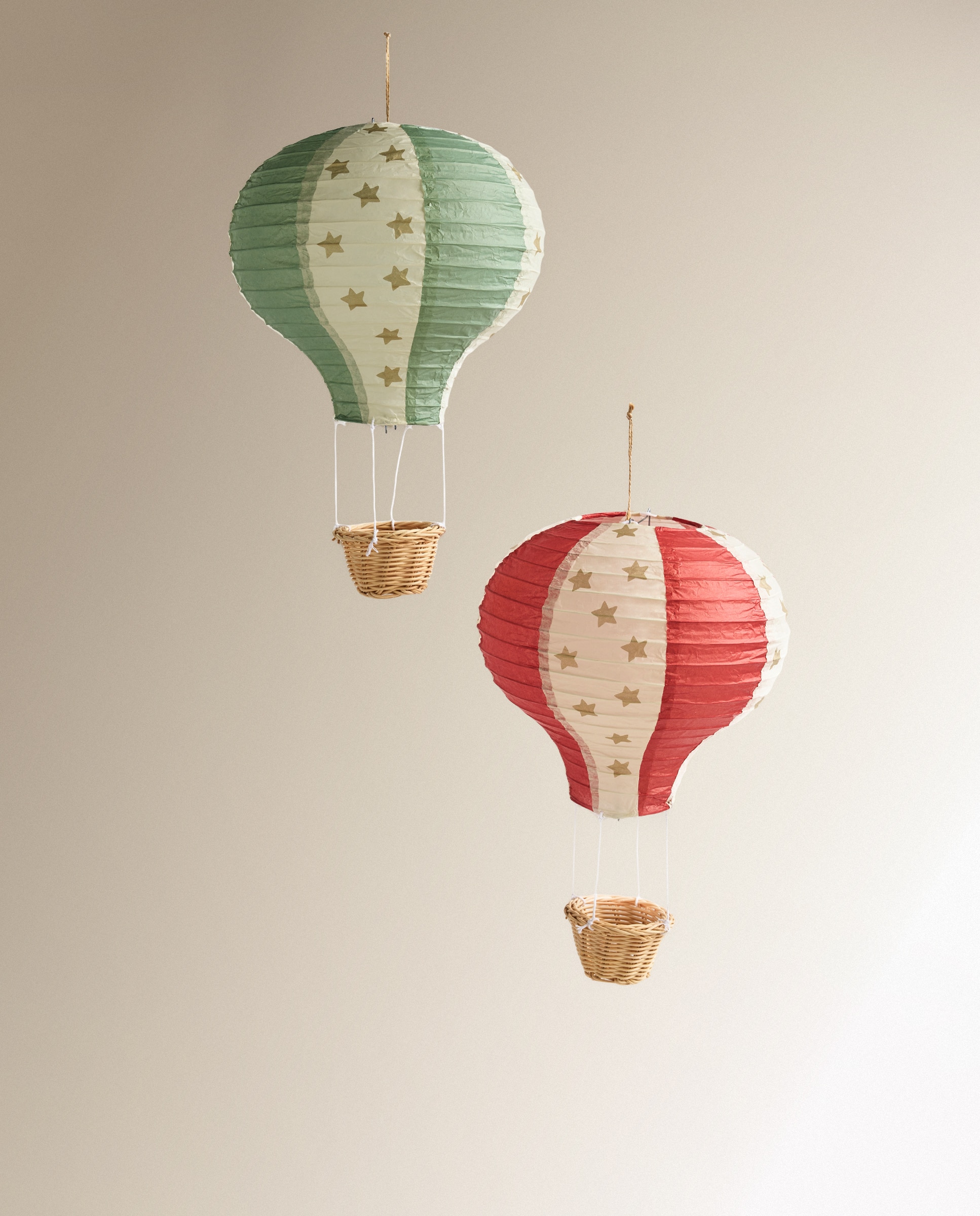 Globo decorativo de papel Navidad - Azul Azul-5
