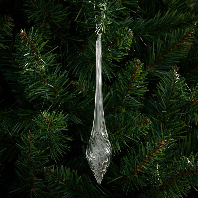 Colgante de cristal Lágrima Ondas Navidad