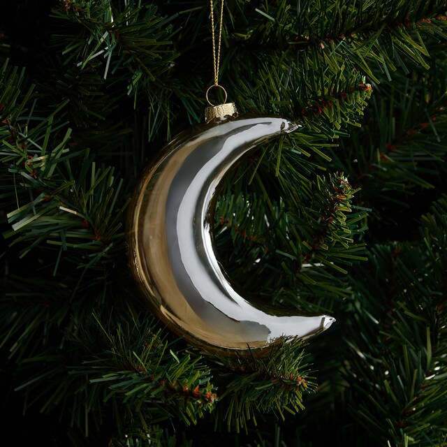 Imagen 0 de Colgante de cristal Luna Iridiscente Navidad