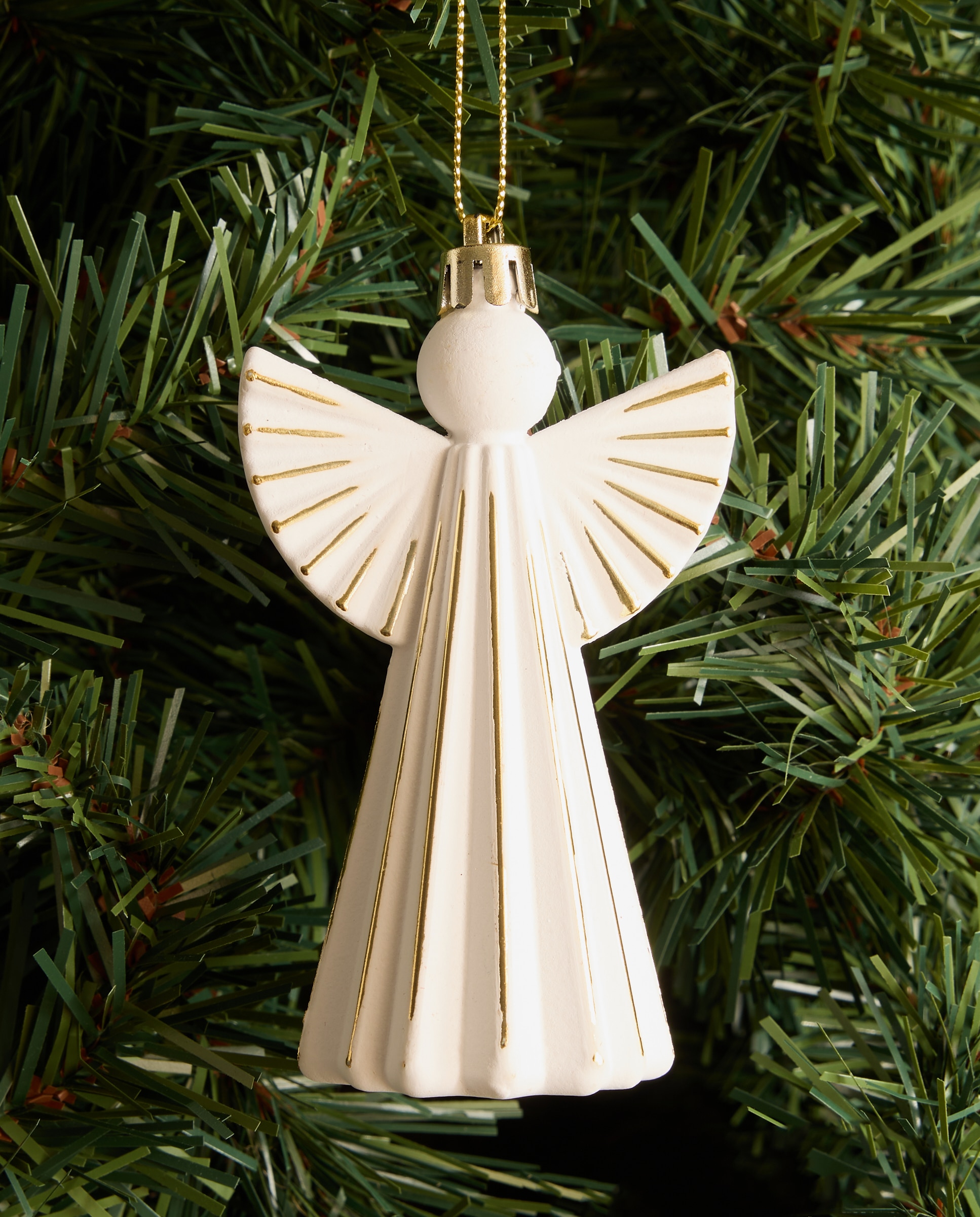 Imagen 1 de Colgante Ángel decapado Navidad Blanco
