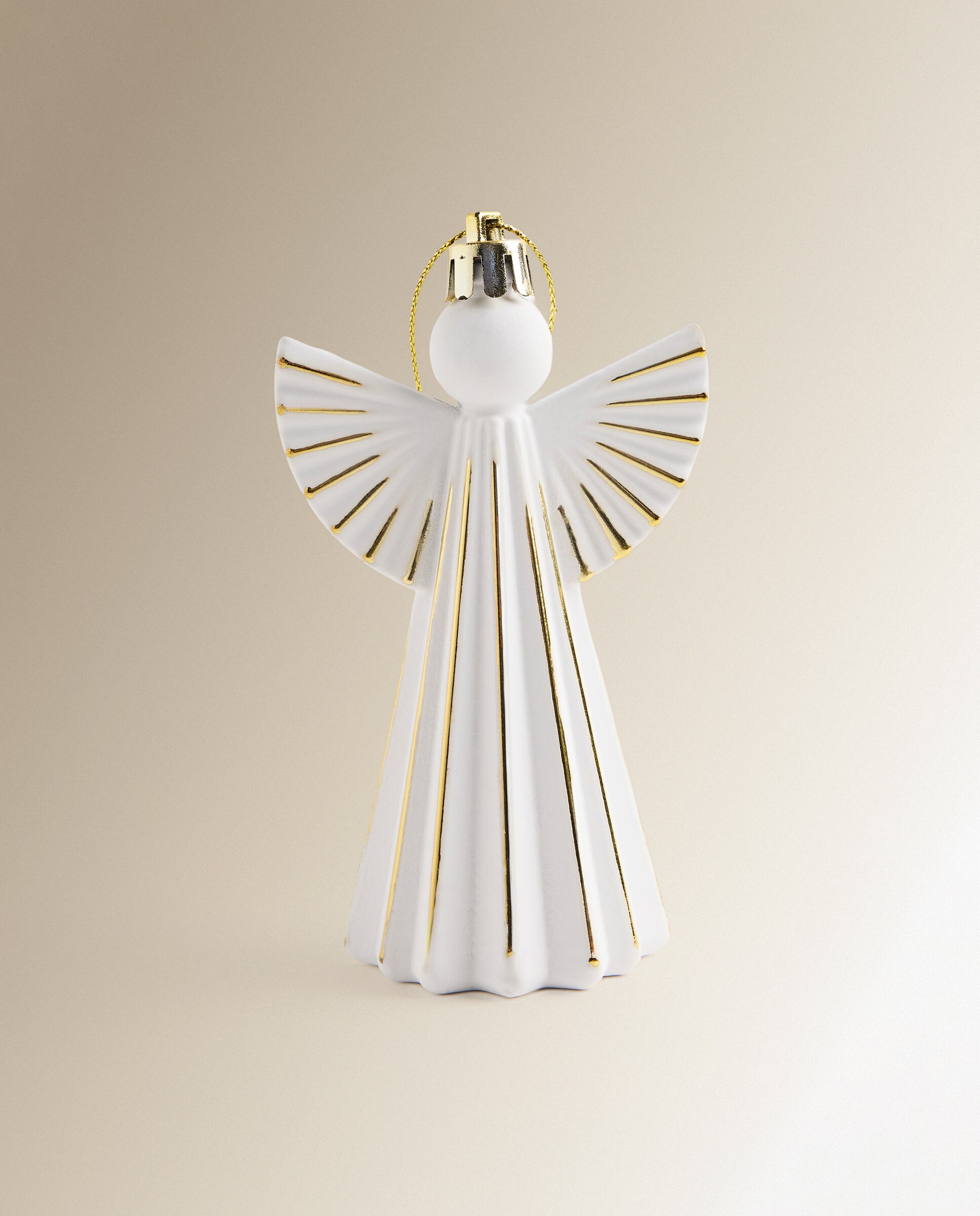 Imagen 2 de Colgante Ángel decapado Navidad - Blanco Blanco
