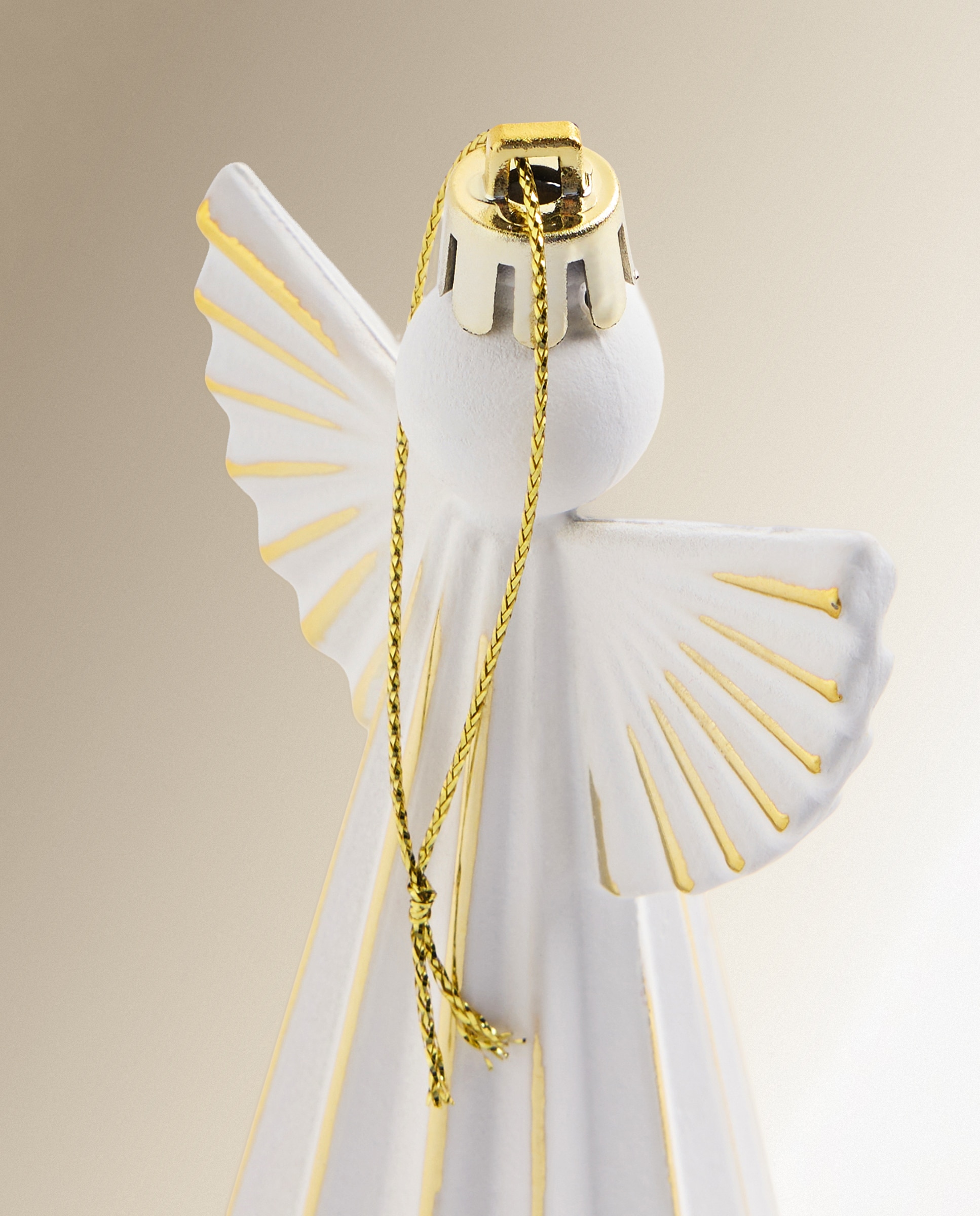 Imagen 3 de Colgante Ángel decapado Navidad - Blanco Blanco