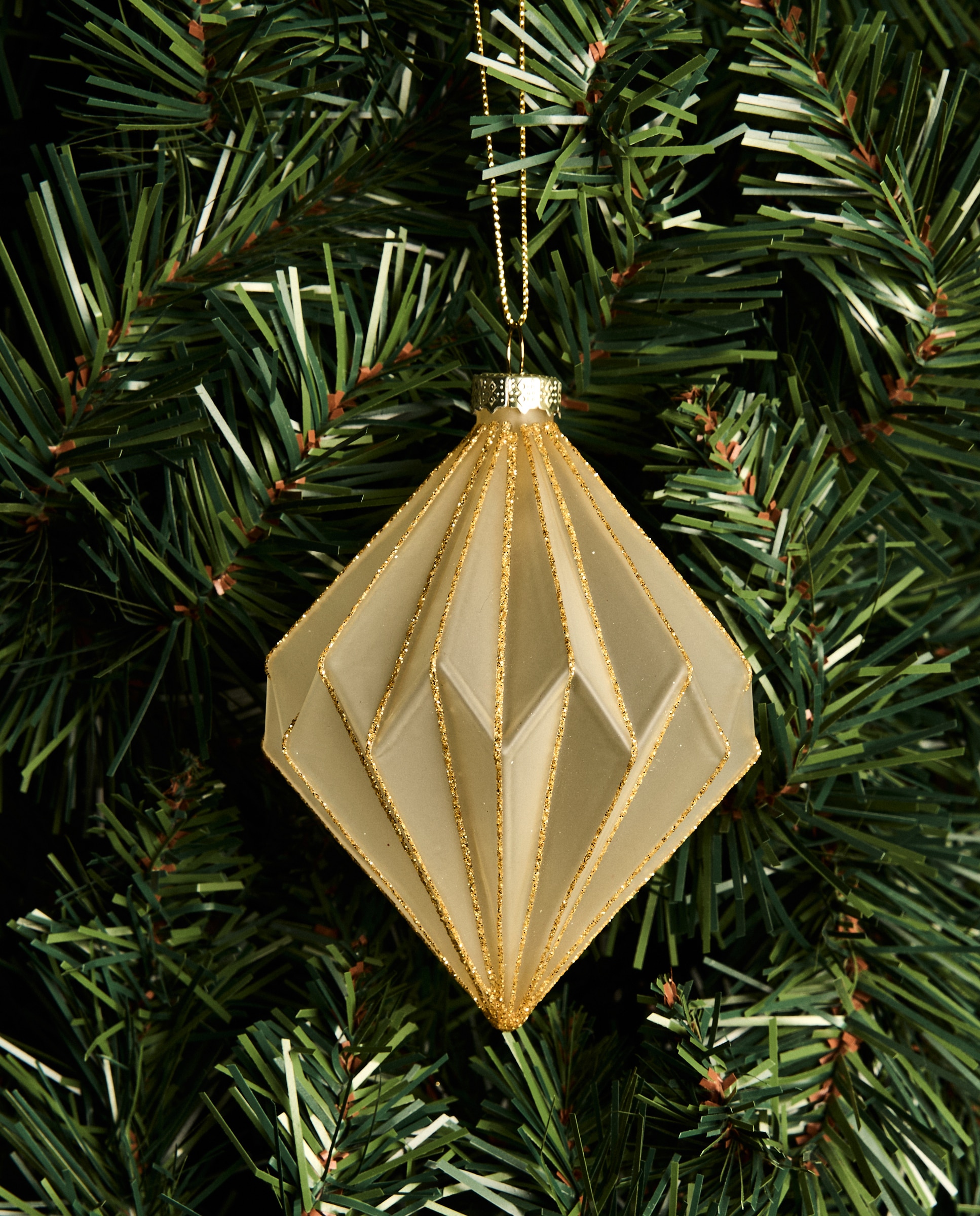 Colgante de cristal Diamante Glitter Navidad El Corte Inglés - Oro Oro-1
