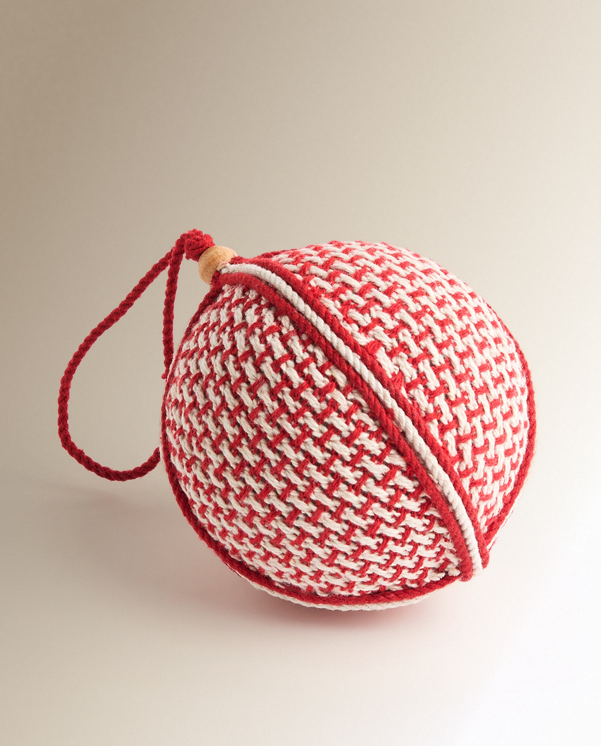 Bola de algodón Heritage Navidad - Rojo Rojo-2