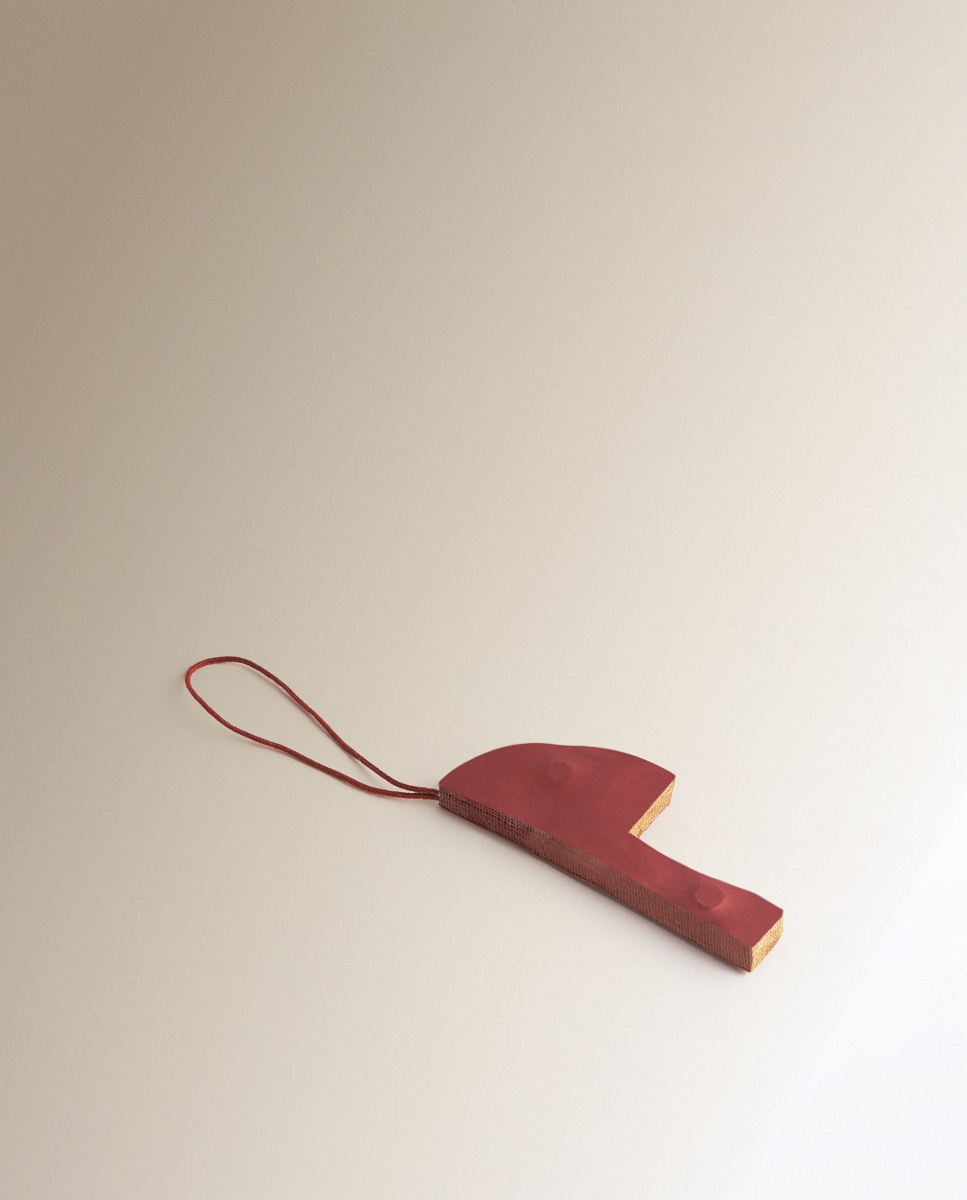 Imagen 4 de Colgante de papel Seta pequeña Navidad - Rojo Rojo