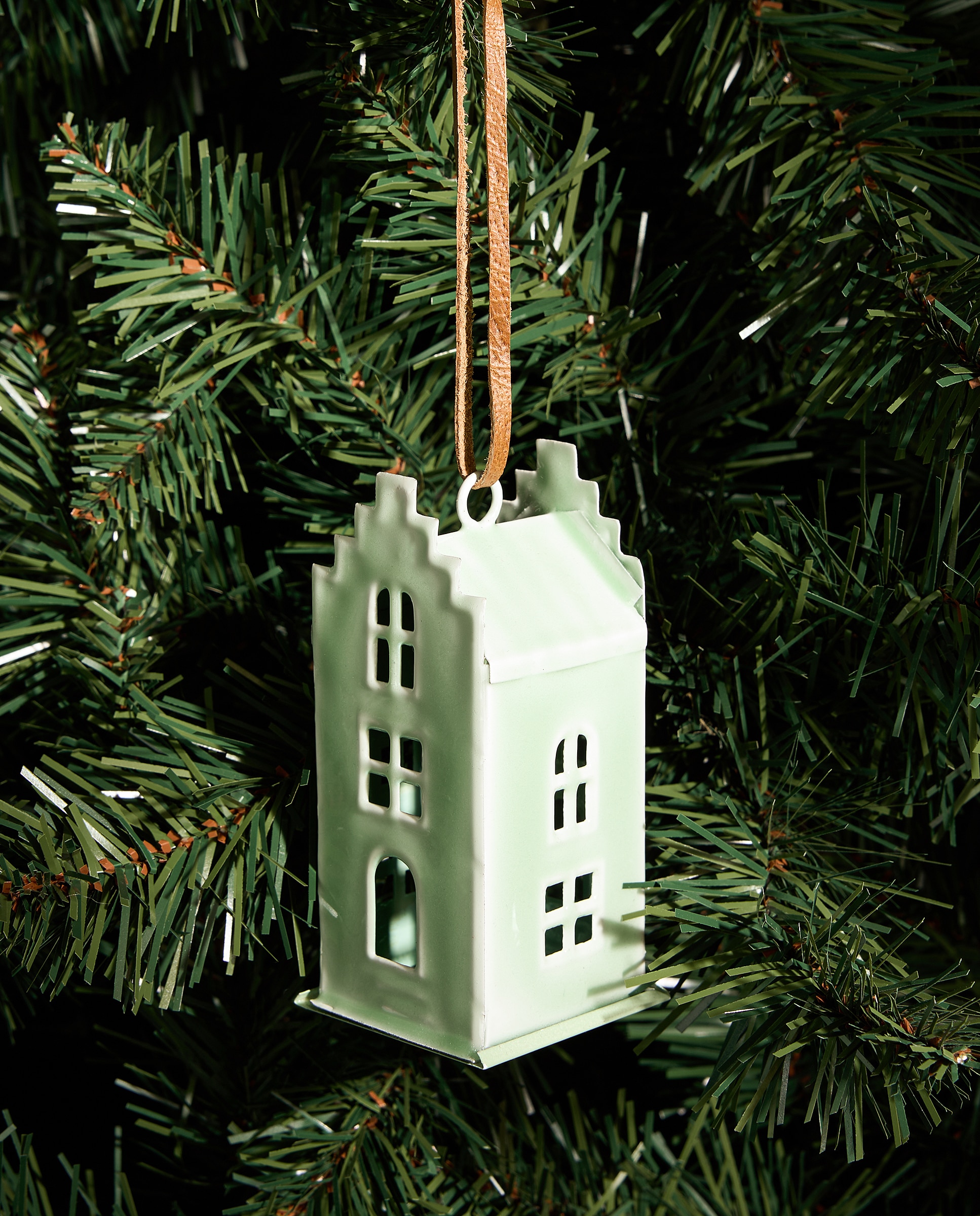 Imagen 1 de Colgante de metal Casa Navidad - Verde Verde