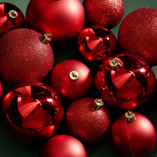 Imagen 0 de Set de 24 bolas lisas con bolsa Navidad El Corte Inglés