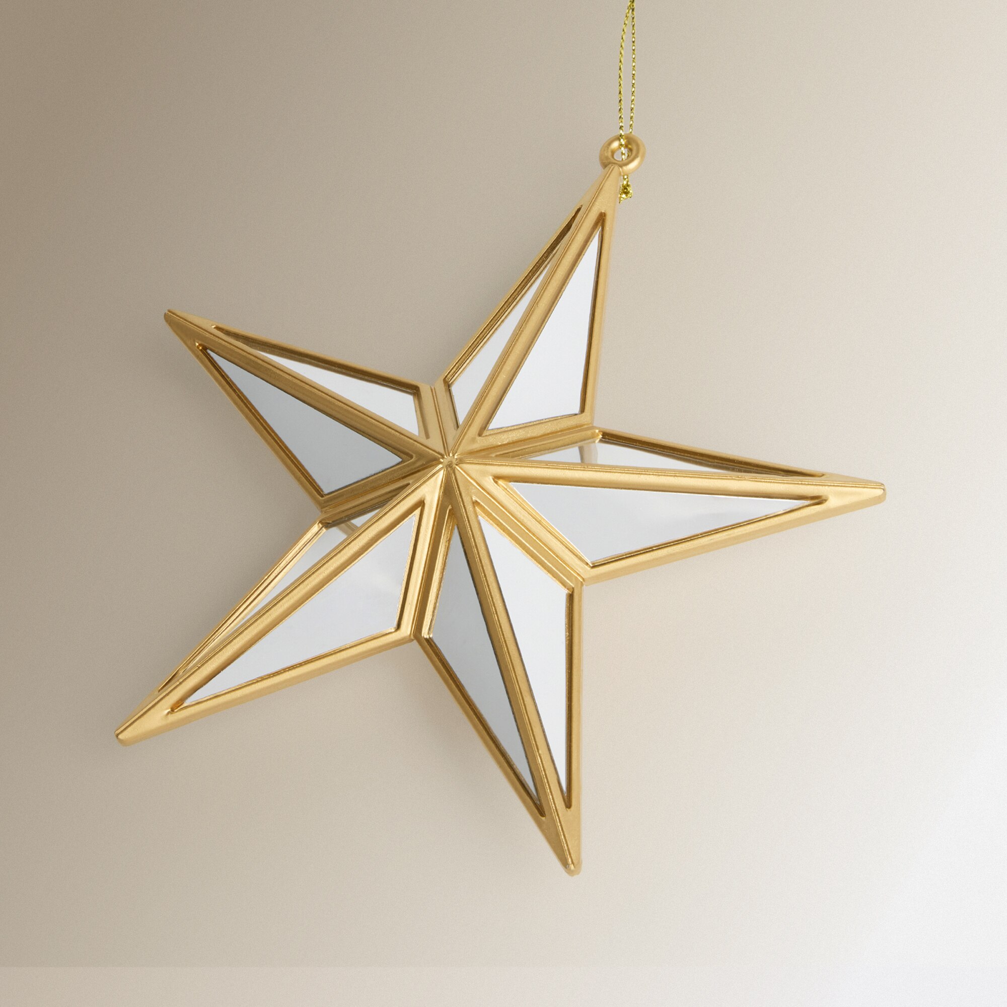 Colgante Estrella espejo Navidad El Corte Inglés - Oro Oro-2
