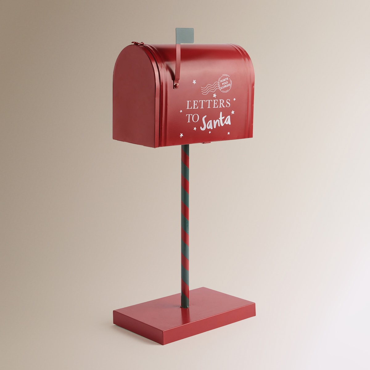 Buzón Papá Noel de pie Navidad El Corte Inglés Rojo-1