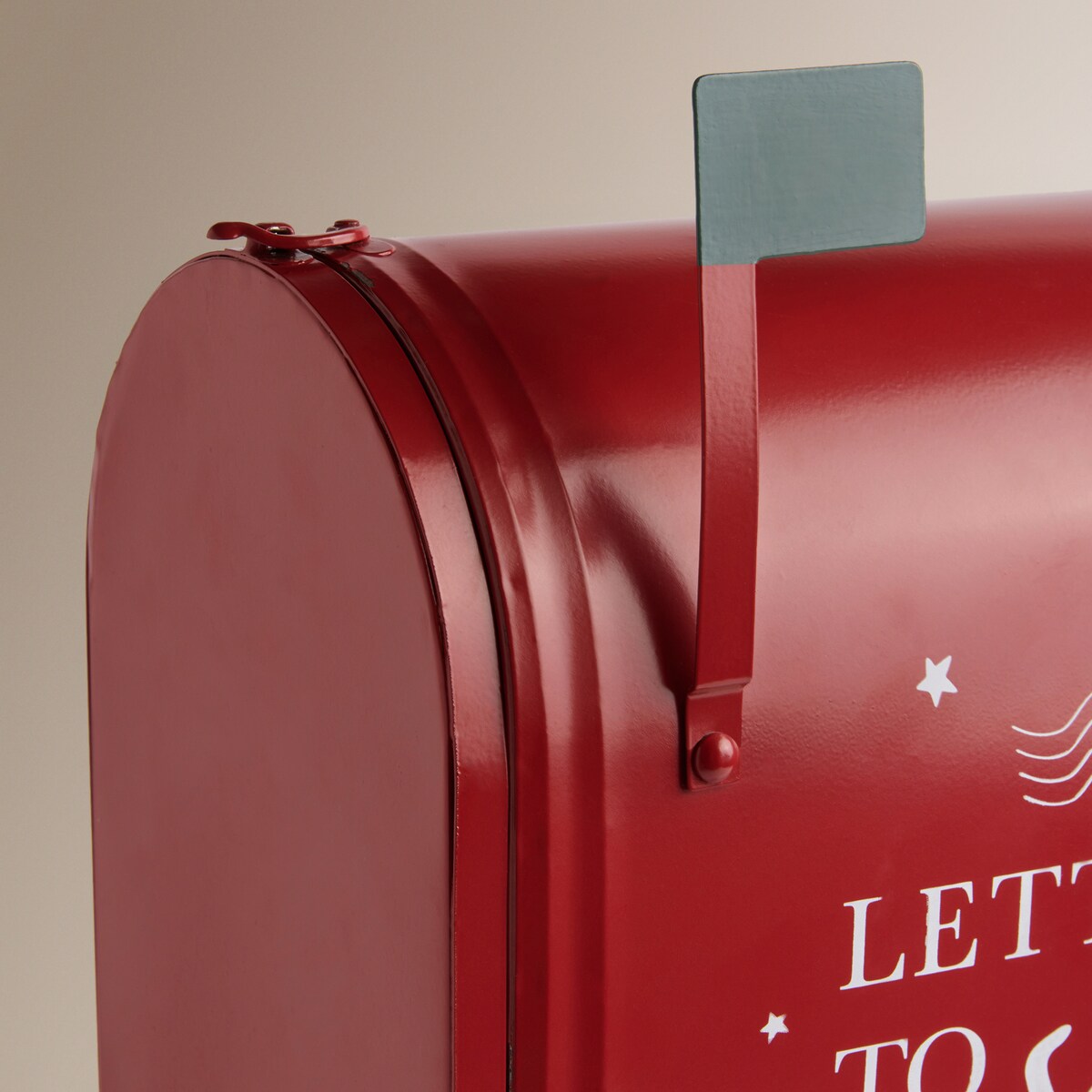 Buzón Papá Noel de pie Navidad El Corte Inglés Rojo-3