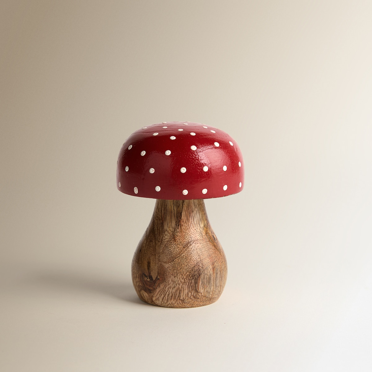 Figura Seta roja de madera Navidad El Corte Inglés Rojo-2