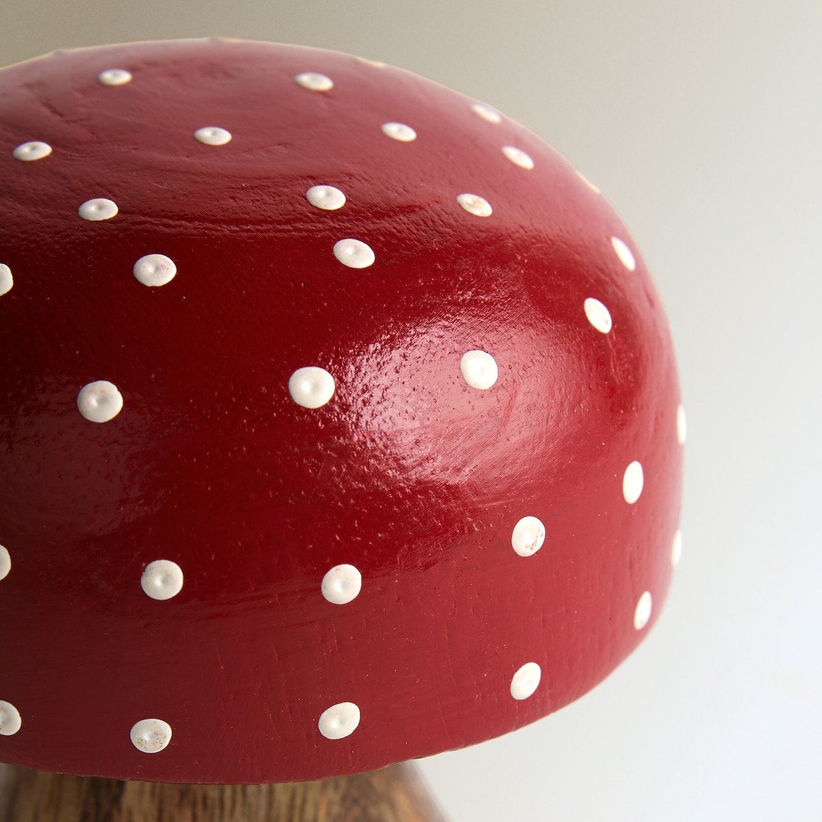 Figura Seta roja de madera Navidad El Corte Inglés Rojo-3