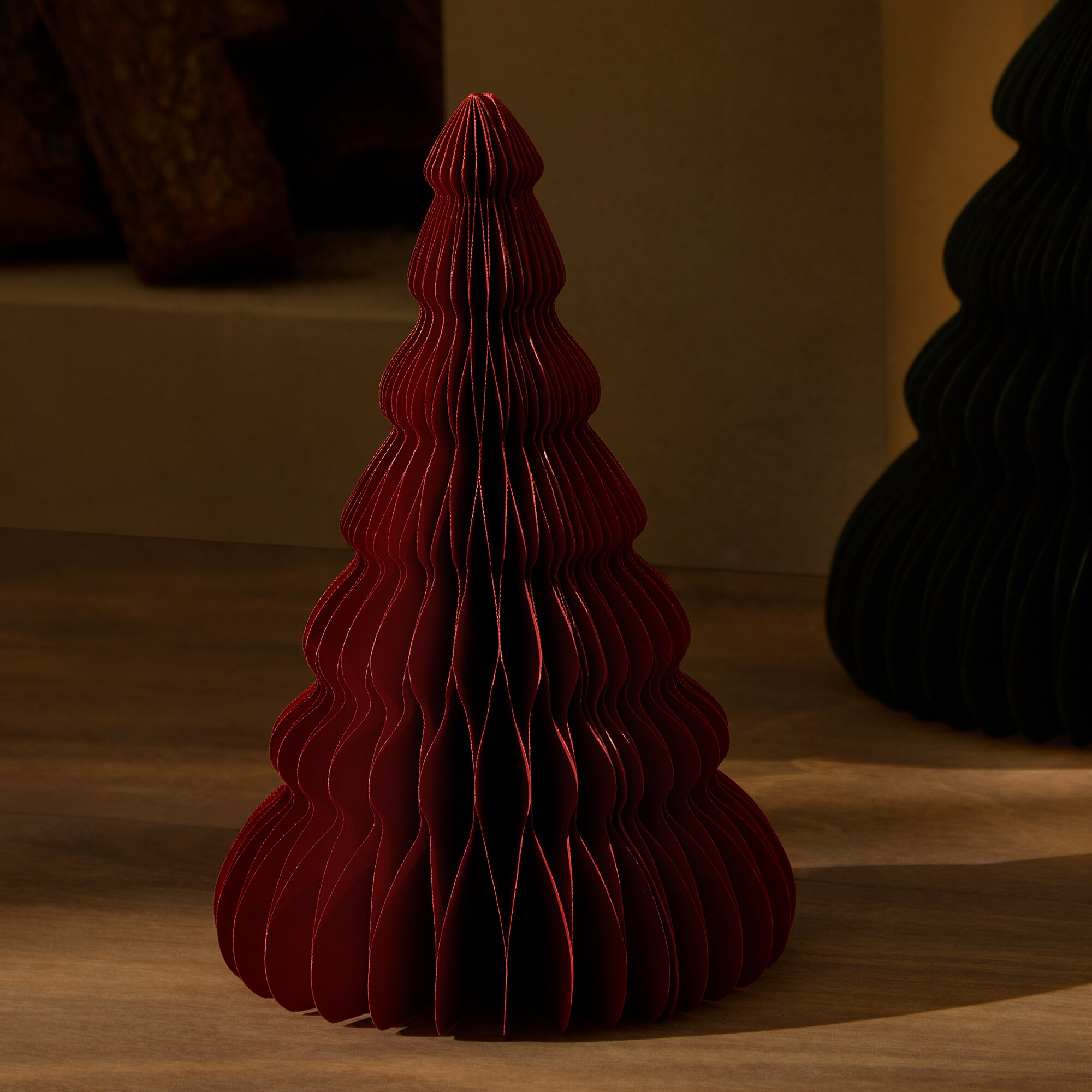 Imagem 0 de Árvore de Mesa de Papel Natal