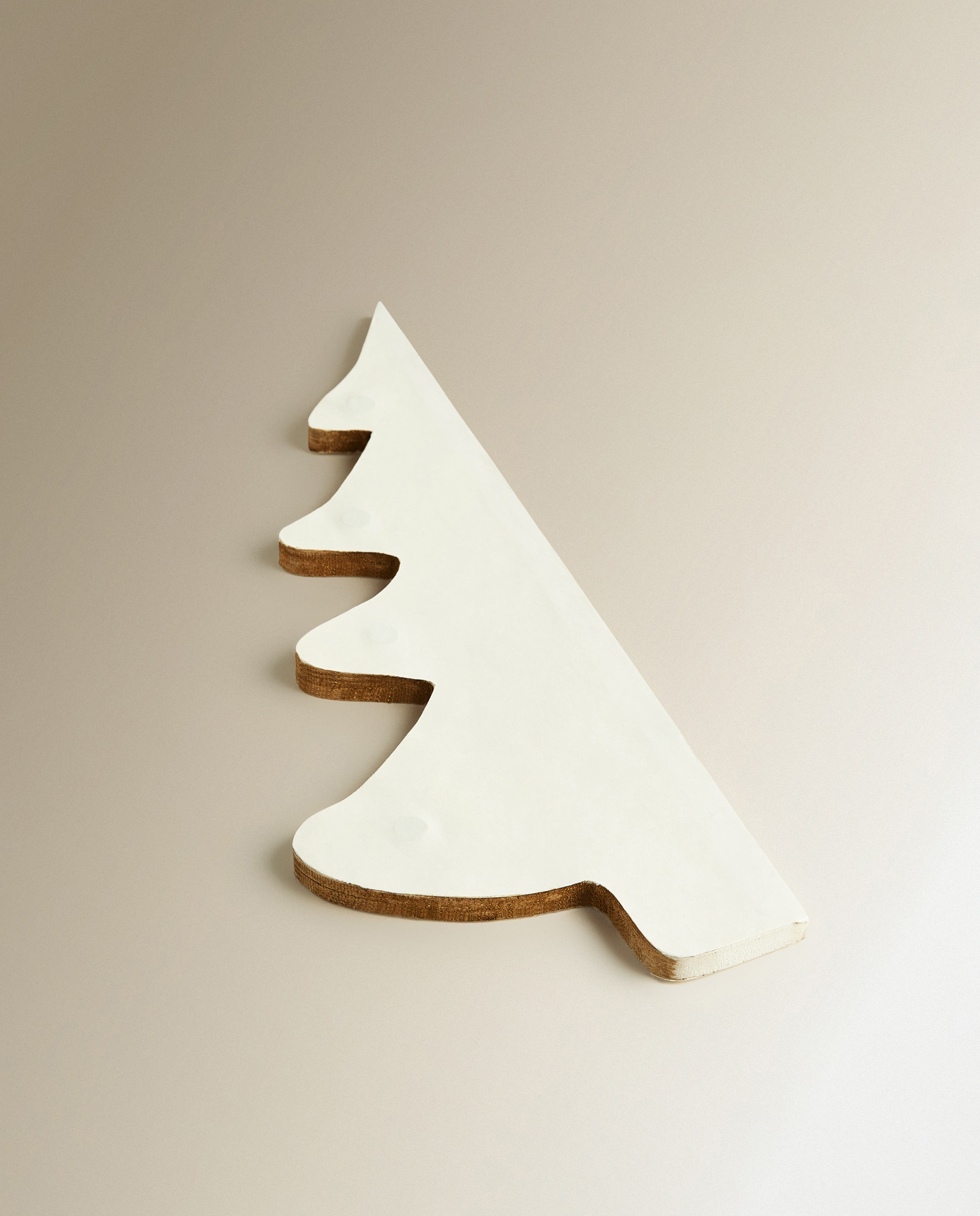 Árbol de mesa de papel Contemporáneo Navidad - Blanco Blanco-5